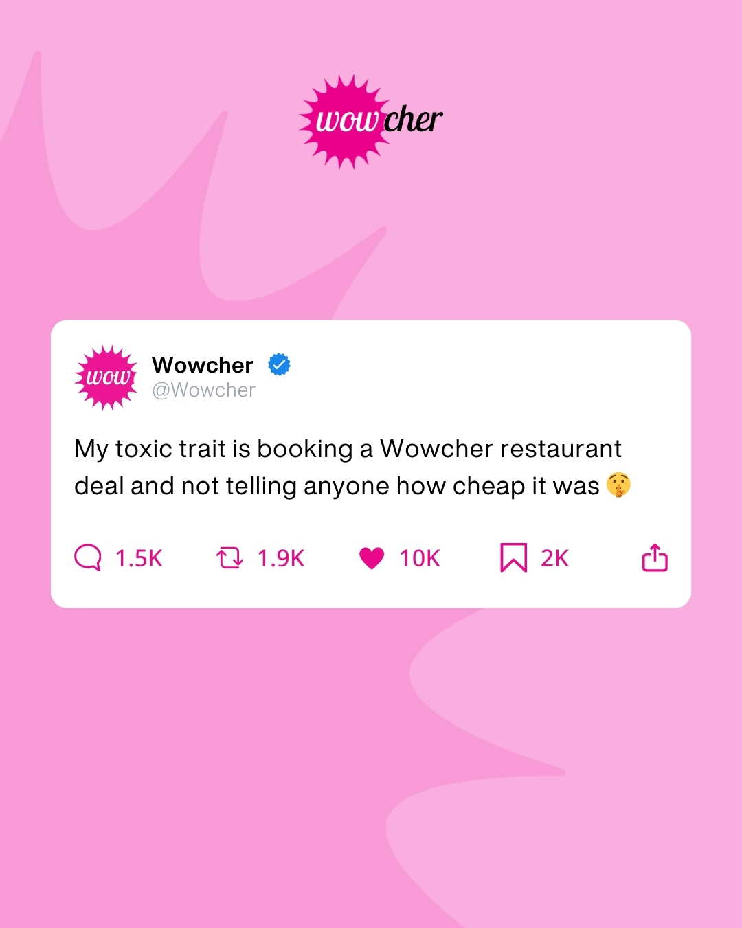 Wowcher Facebook ad