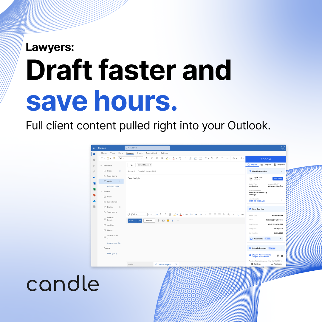 Candle AI Facebook ad: Your CMS, Now Inside Your Inbox