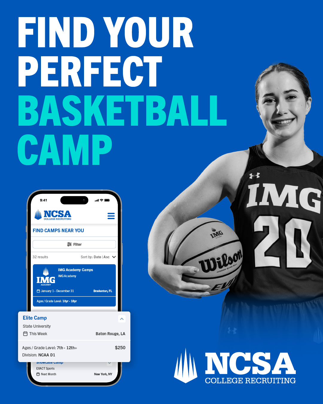 NCSA College Recruiting Facebook ad