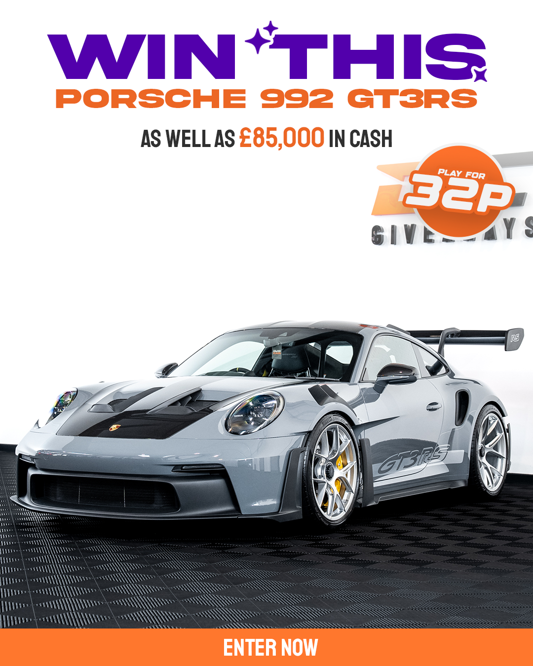 Dream Car Giveaways Facebook ad