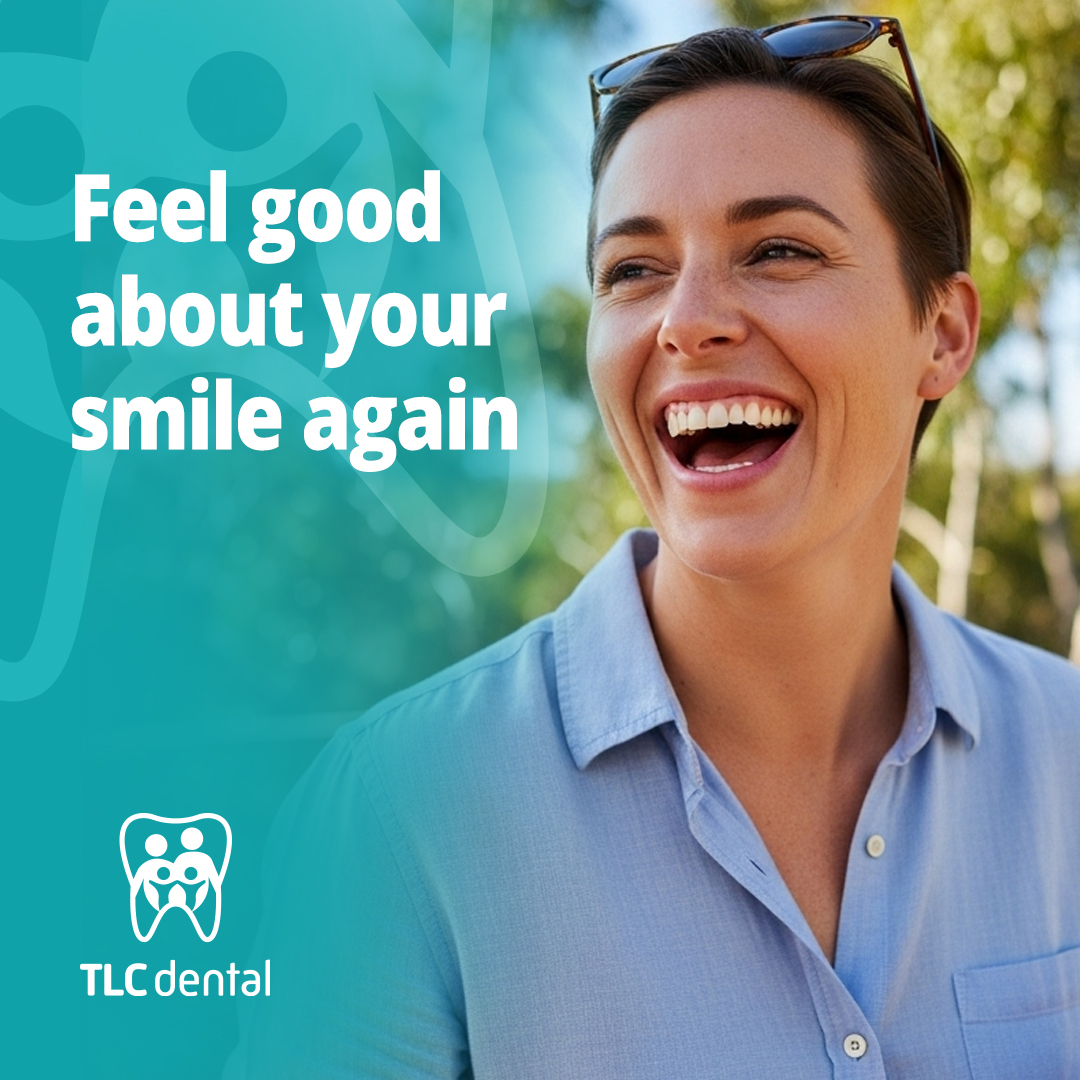 TLC Dental Facebook ad: Book your whitening appointment