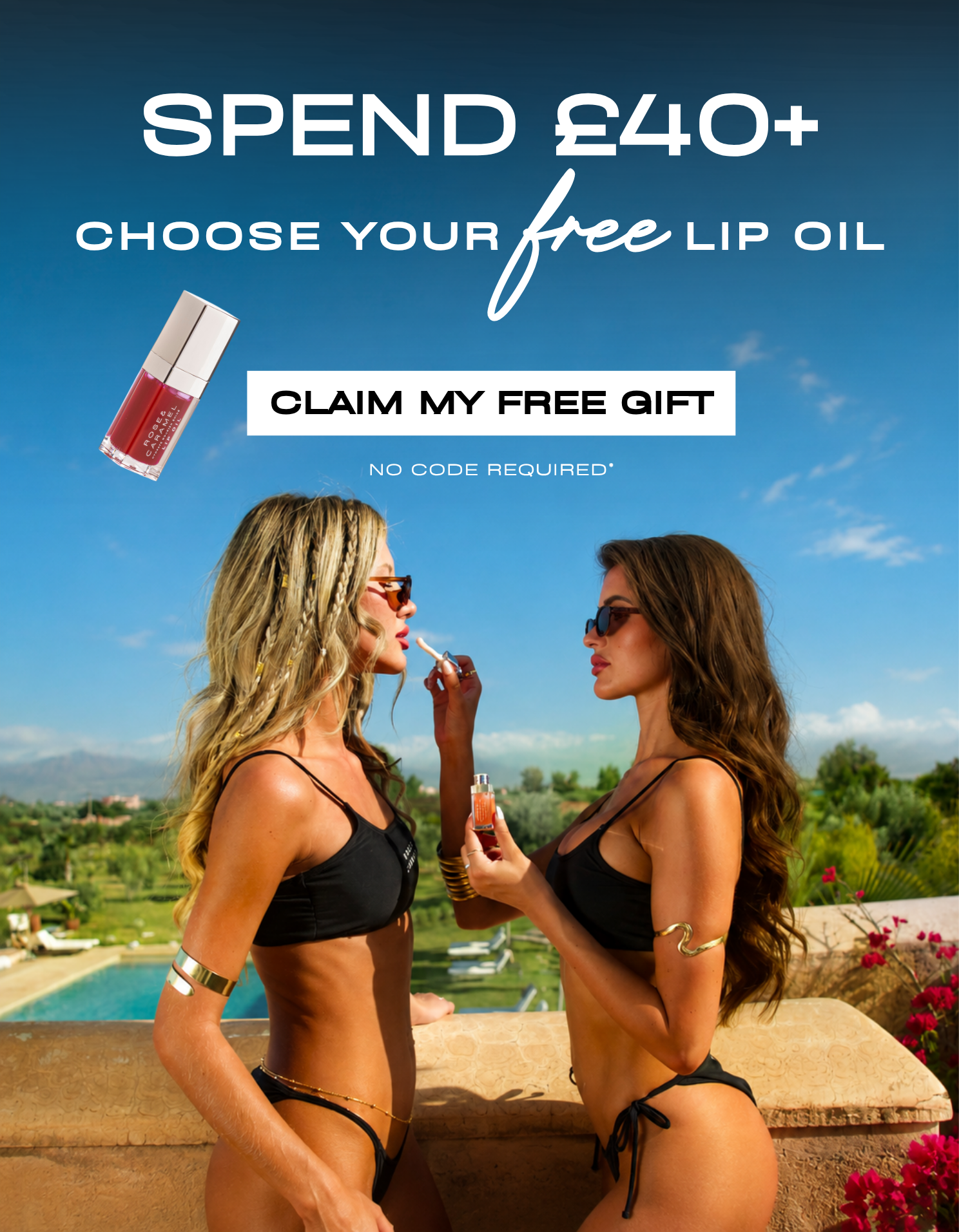 Rose & Caramel Facebook ad