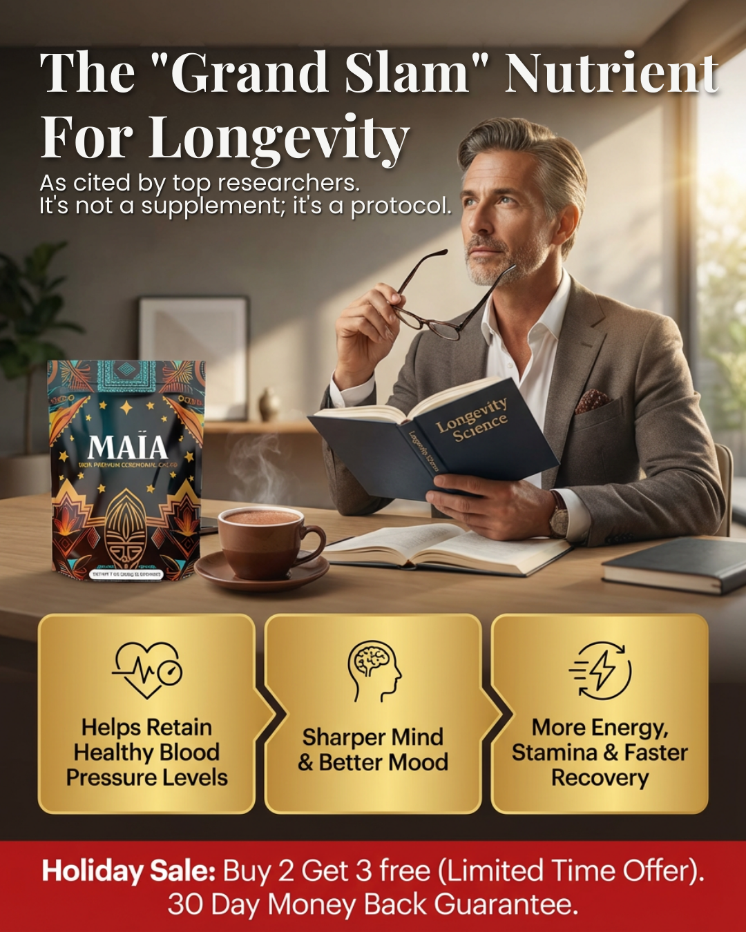 Cacao Research Institute Facebook ad