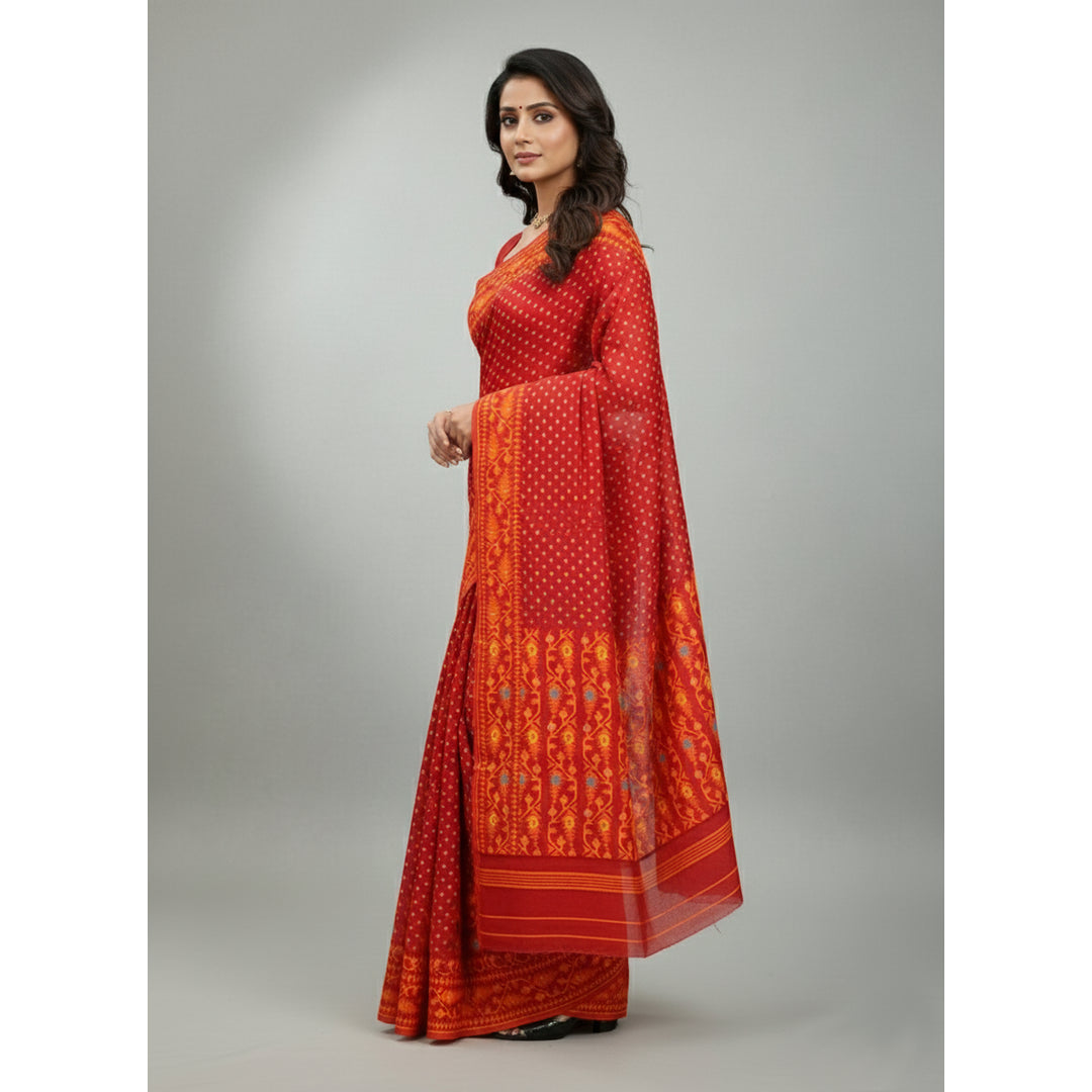 Utsav Collections Facebook ad: Elegant Cotton Sarees you'll love wearing every day.