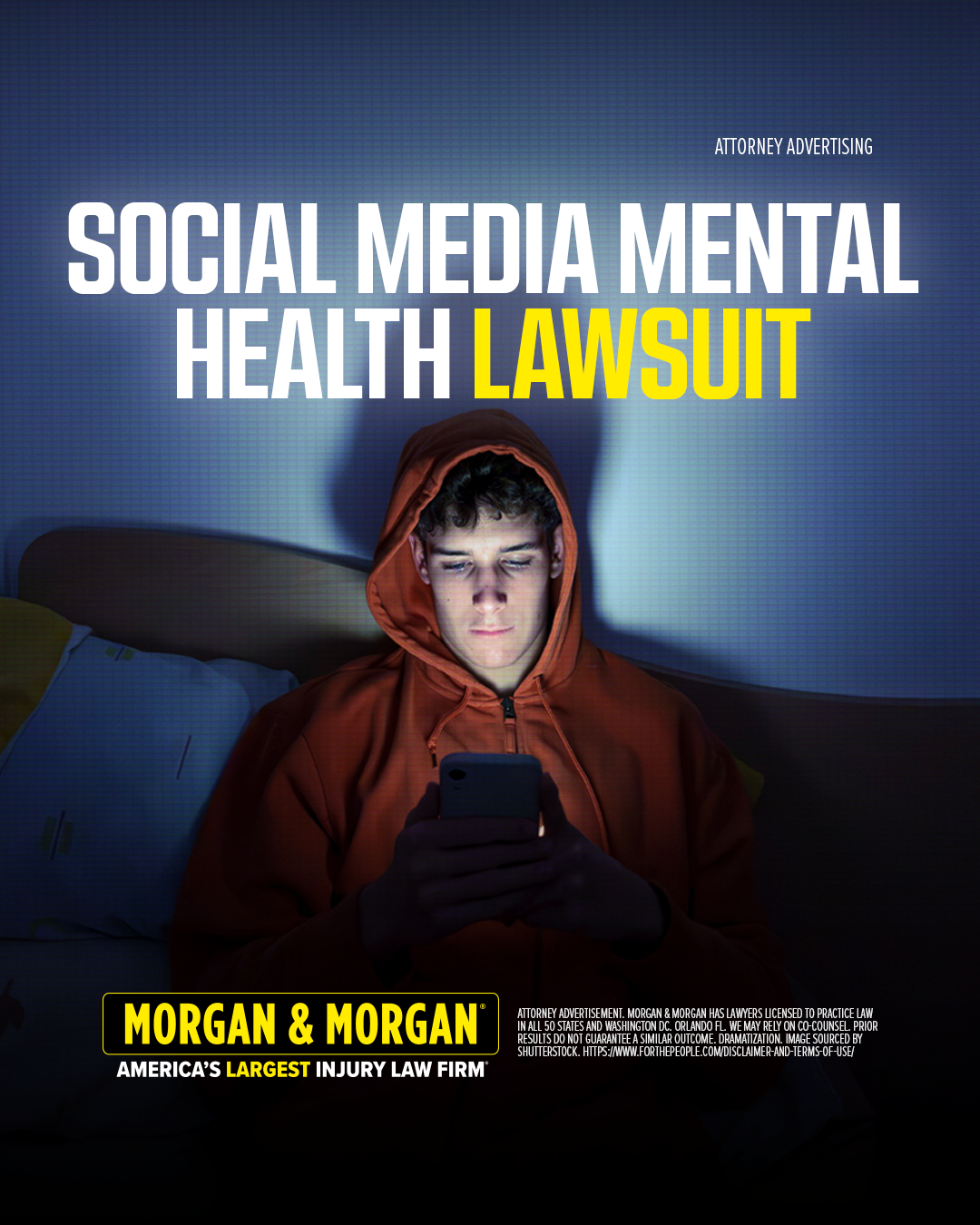 Morgan & Morgan Facebook ad