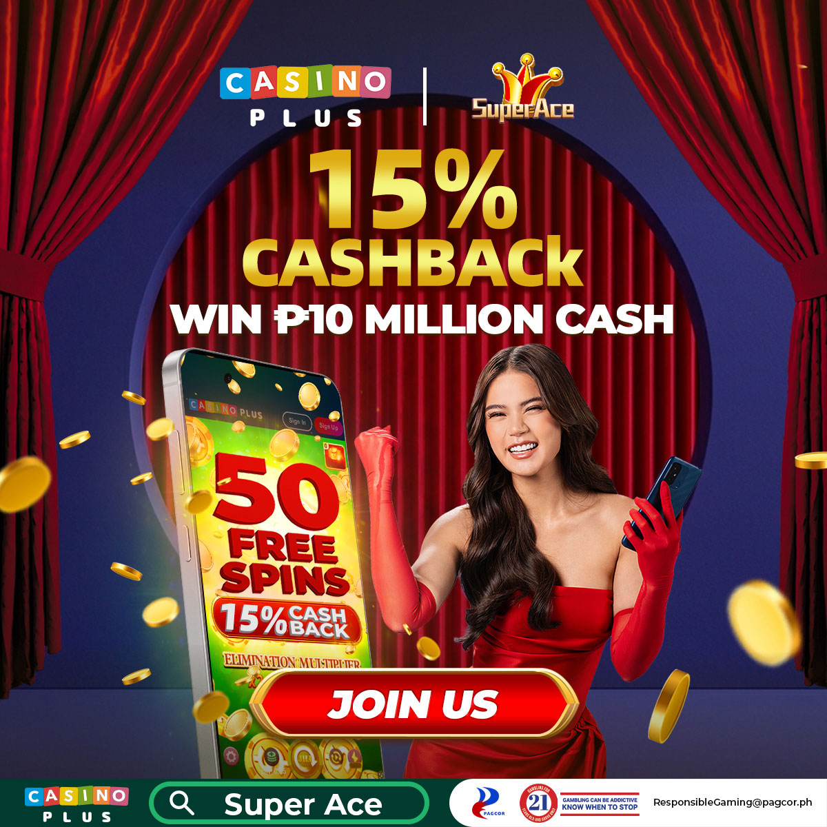 Casino Plus PH Facebook ad