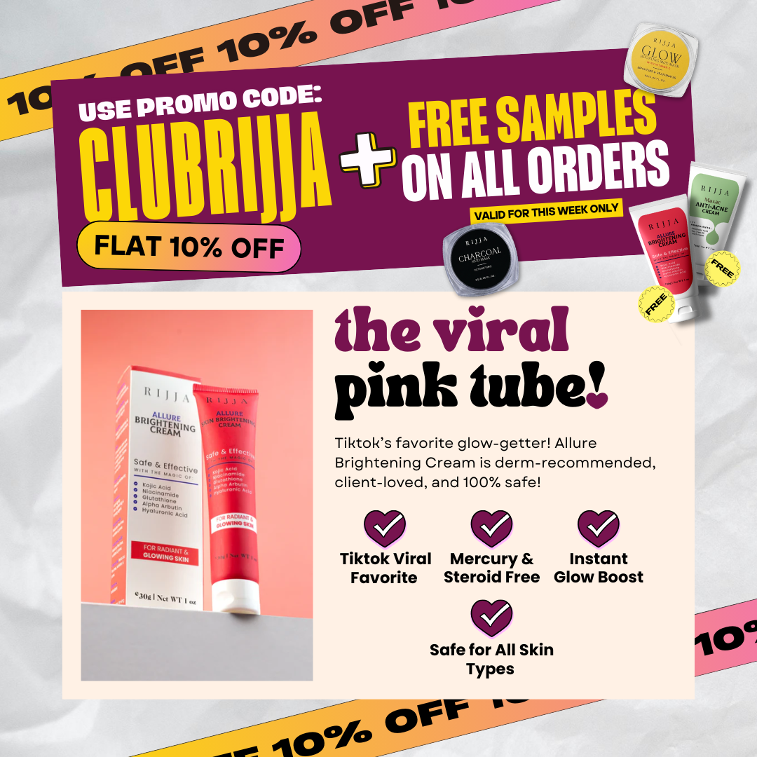 Rijja Skincare Facebook ad