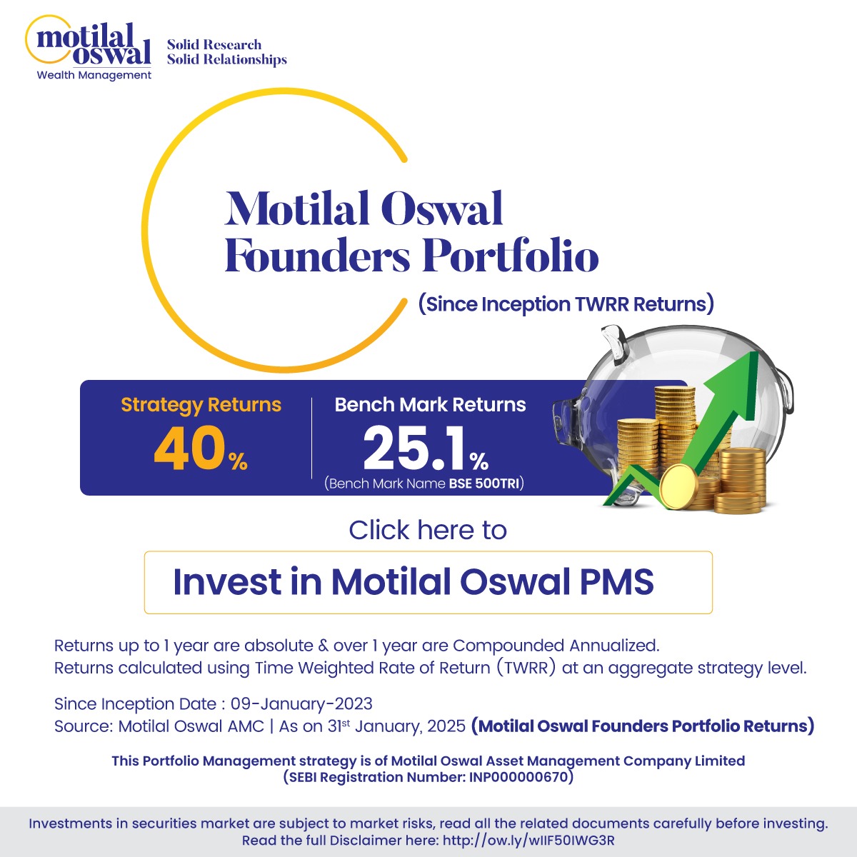 Motilal Oswal Financial Services Ltd Facebook ad