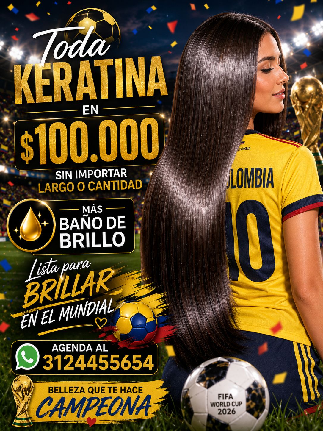 AndresKeratinas Facebook ad: Chatea con nosotros