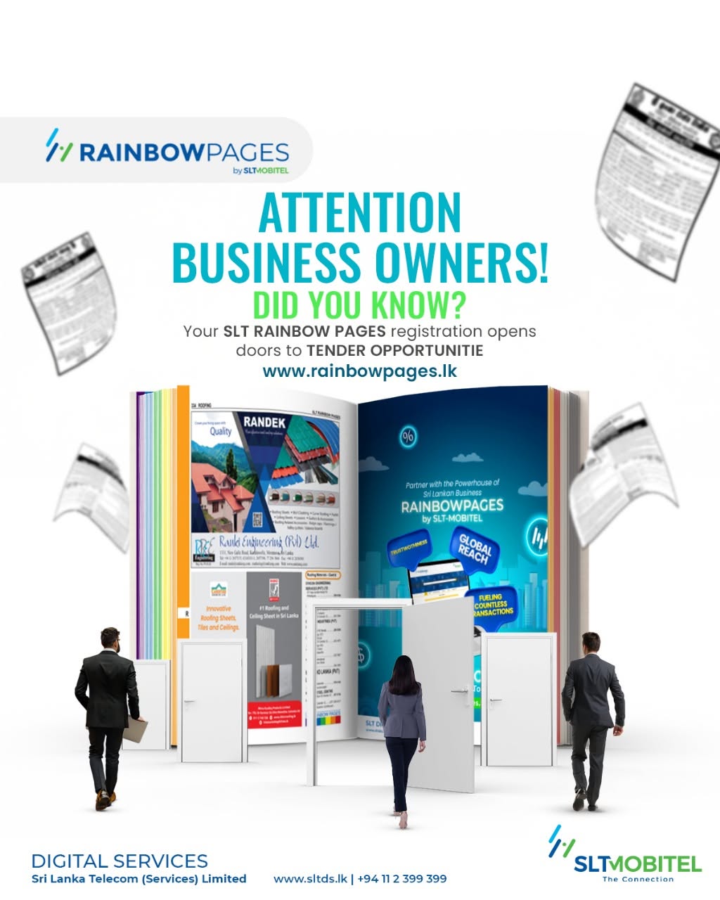 Rainbow Pages by SLT-MOBITEL Facebook ad