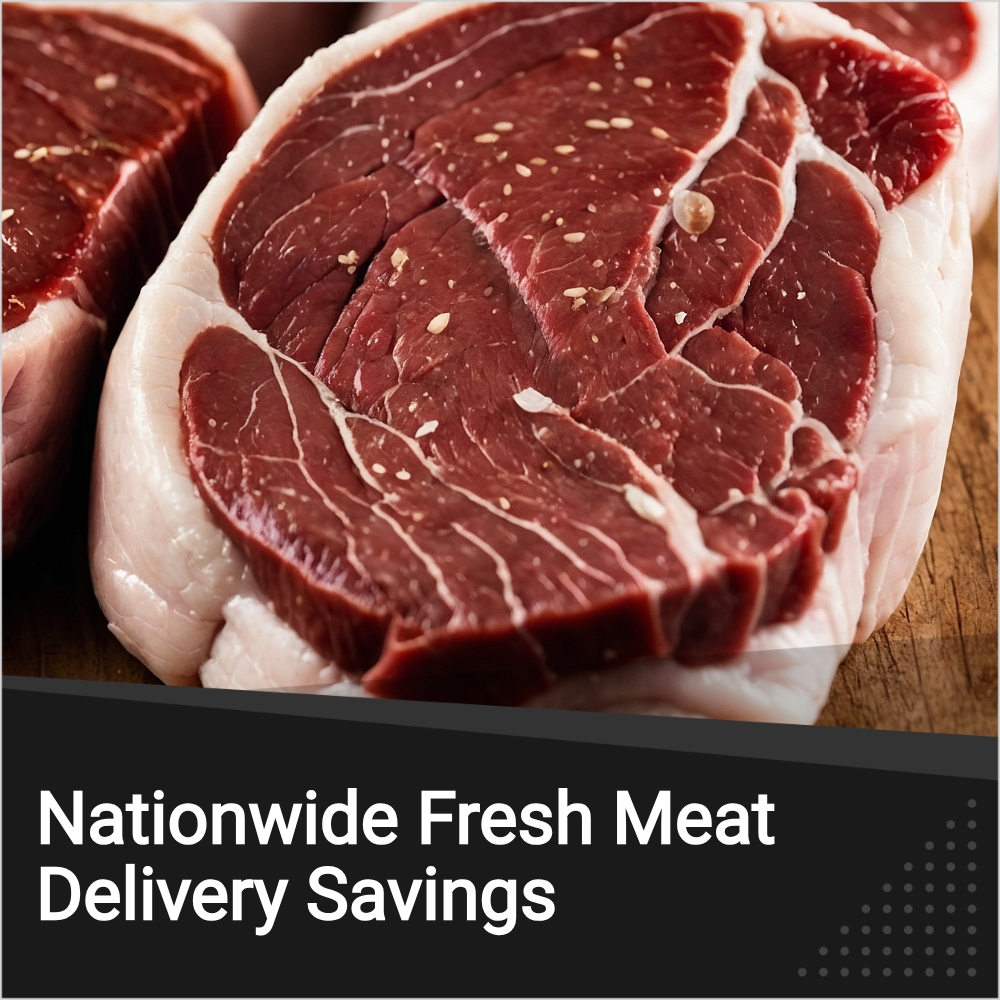 SmartSearches Threads Facebook ad: Nationwide Fresh Meat Delivery Savings!