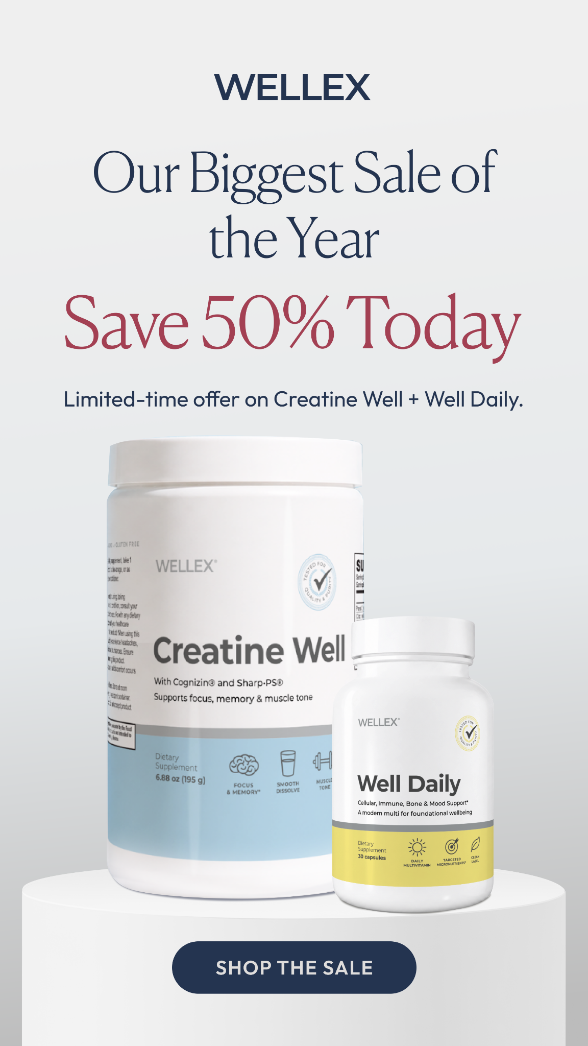 Wellex Facebook ad