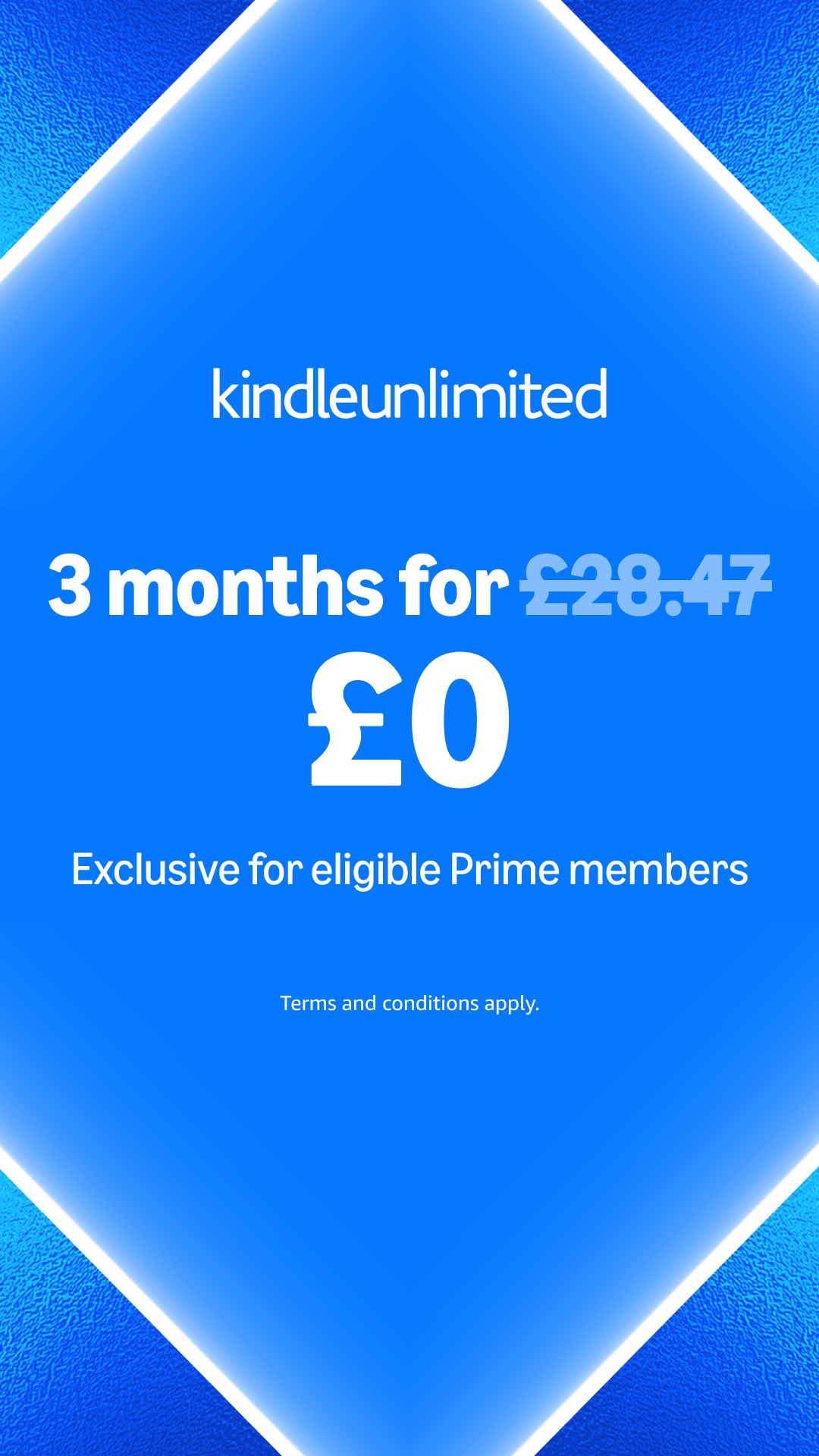 Amazon Kindle Facebook ad