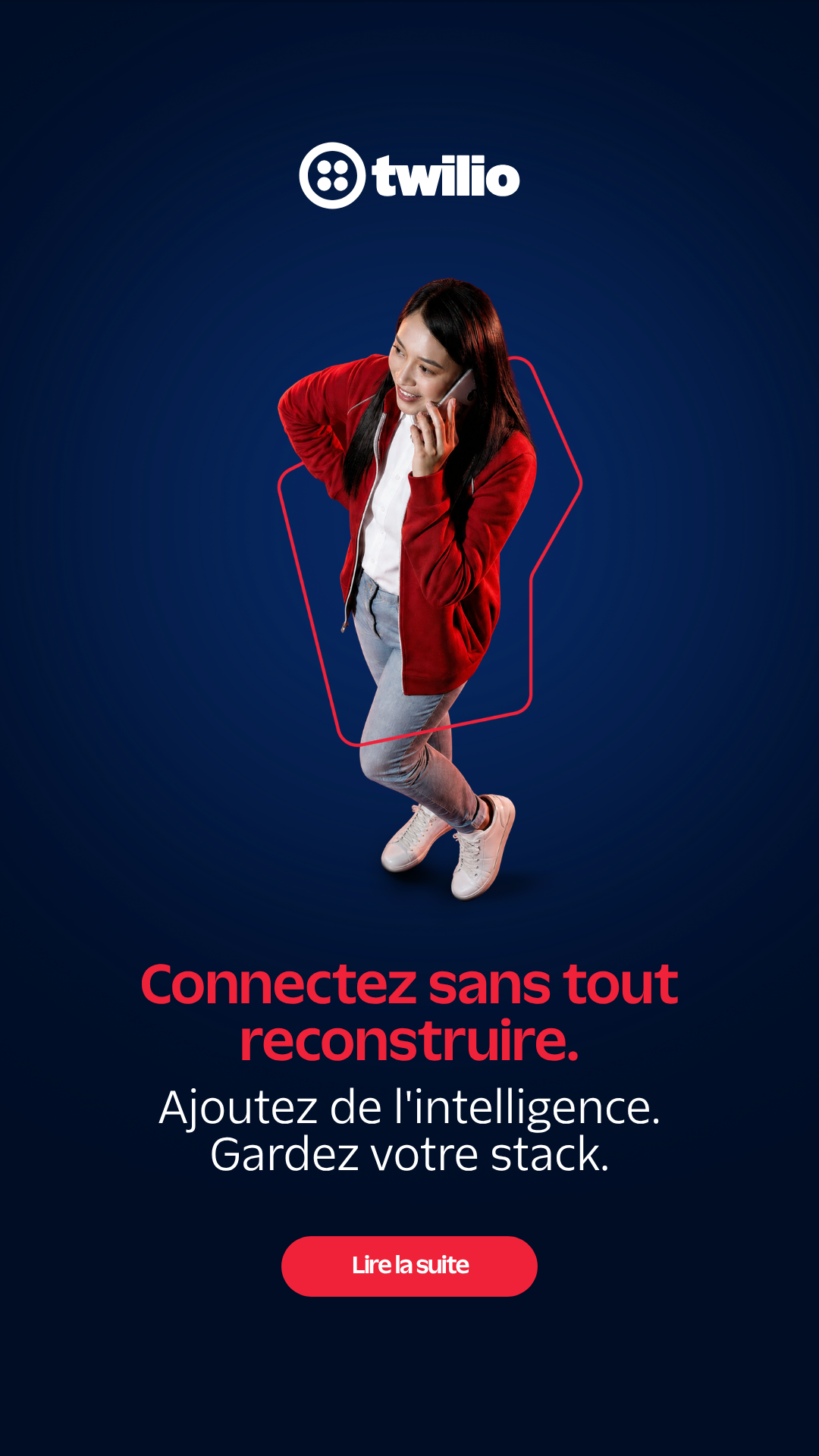 Twilio Facebook ad