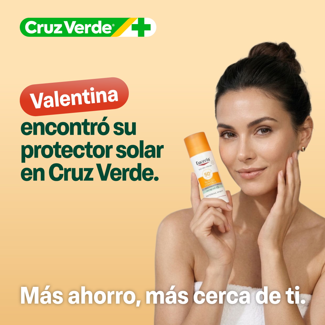 Droguerías Cruz Verde - Colombia Facebook ad: Cruz Verde, más cerca de ti