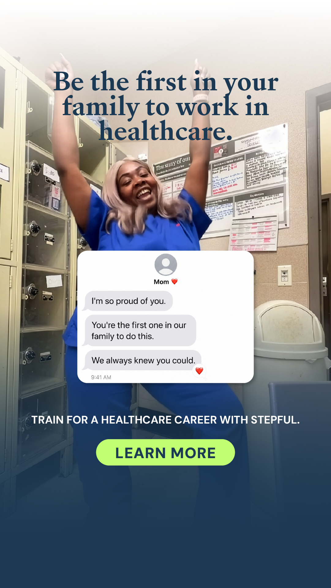 Stepful Facebook ad