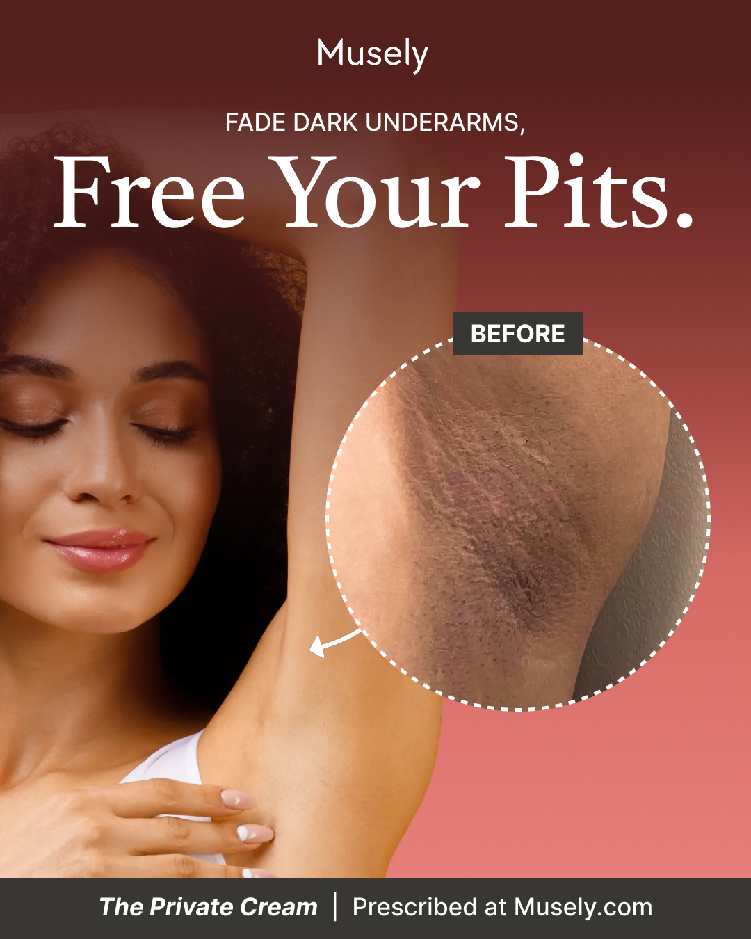 Musely Facebook ad