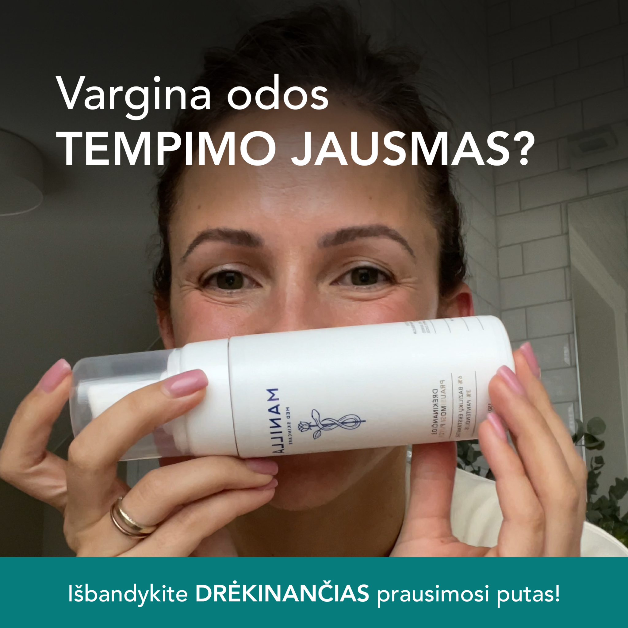 Manilla Facebook ad: Pamirškite TEMPIMO JAUSMĄ!
