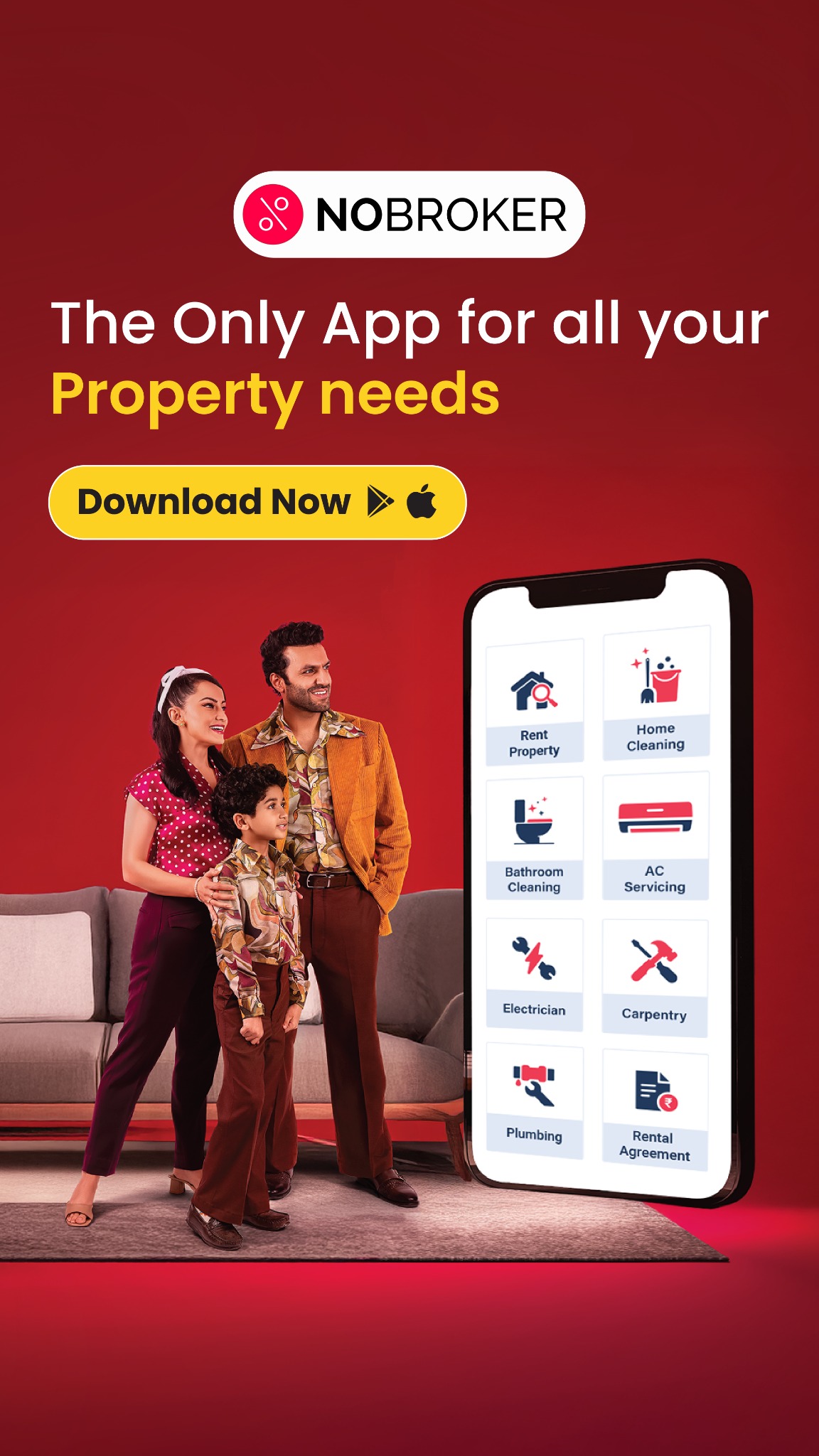 NoBroker.com Facebook ad