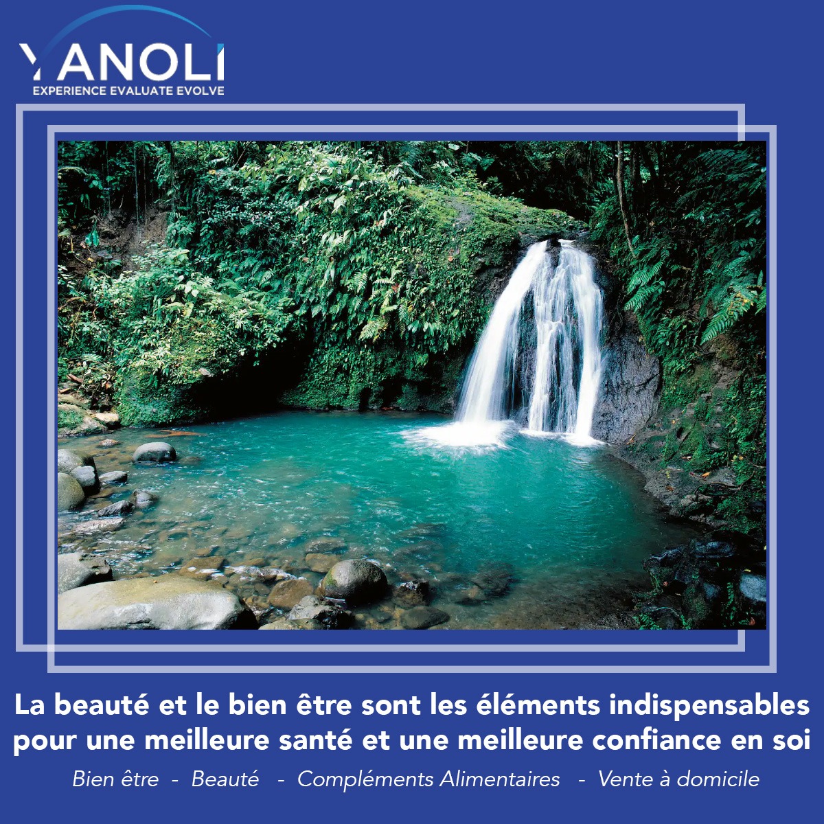 Publicité - produits diététiques, naturels Facebook ad: Montout Viviane Petit Canal - Produits diététiques (adresse)