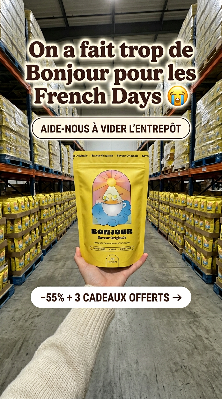 Bonjour Facebook ad