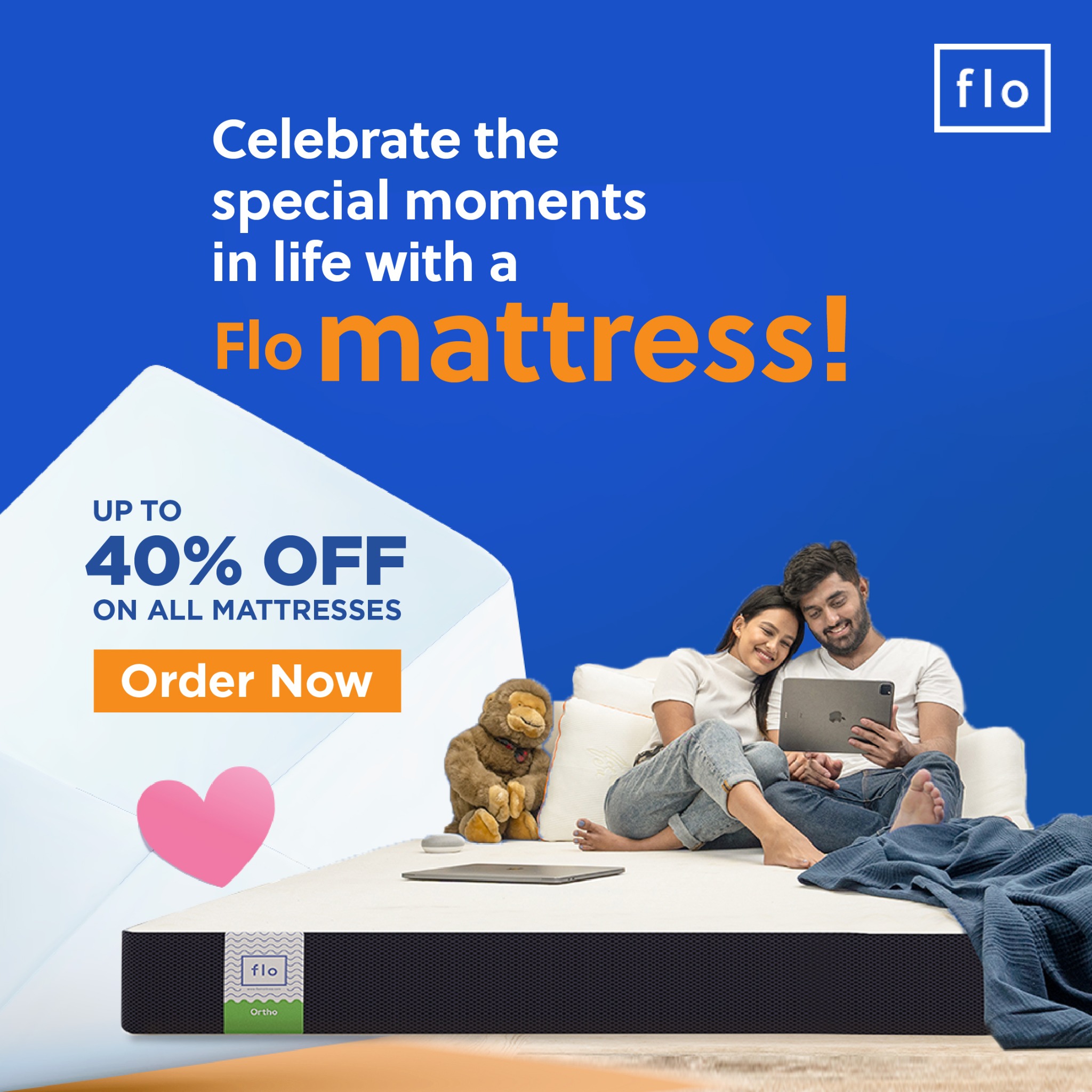 Flo Mattress Review Facebook ad