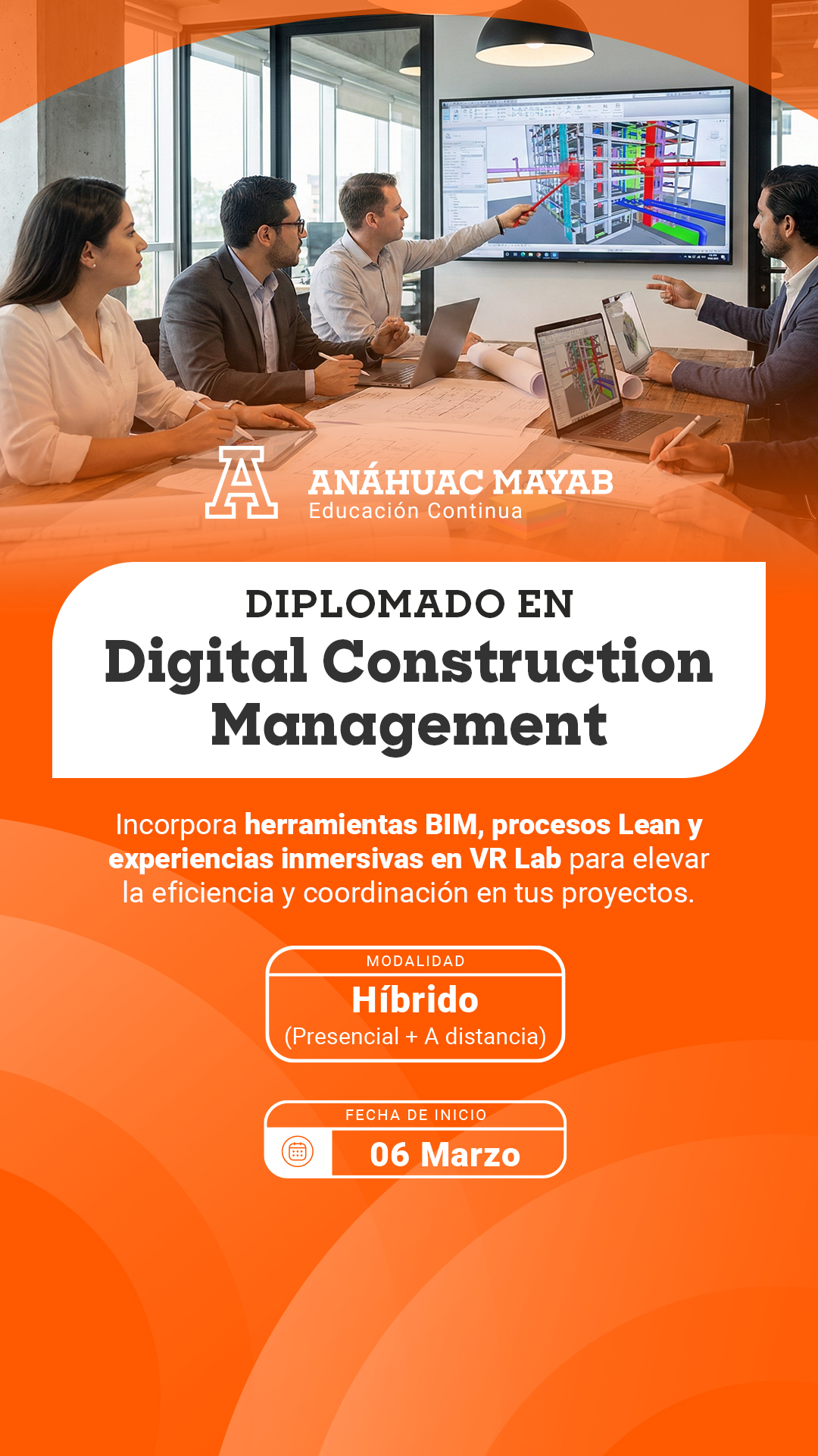 Posgrado Anáhuac Mayab Facebook ad from Dec 18, 2025
