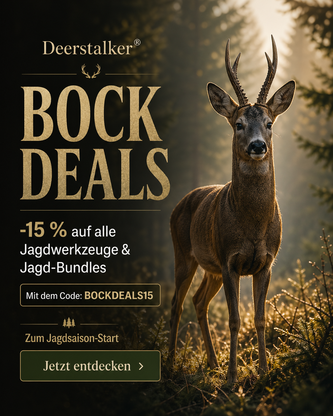 Deerstalker - Knives Built to Endure Facebook ad