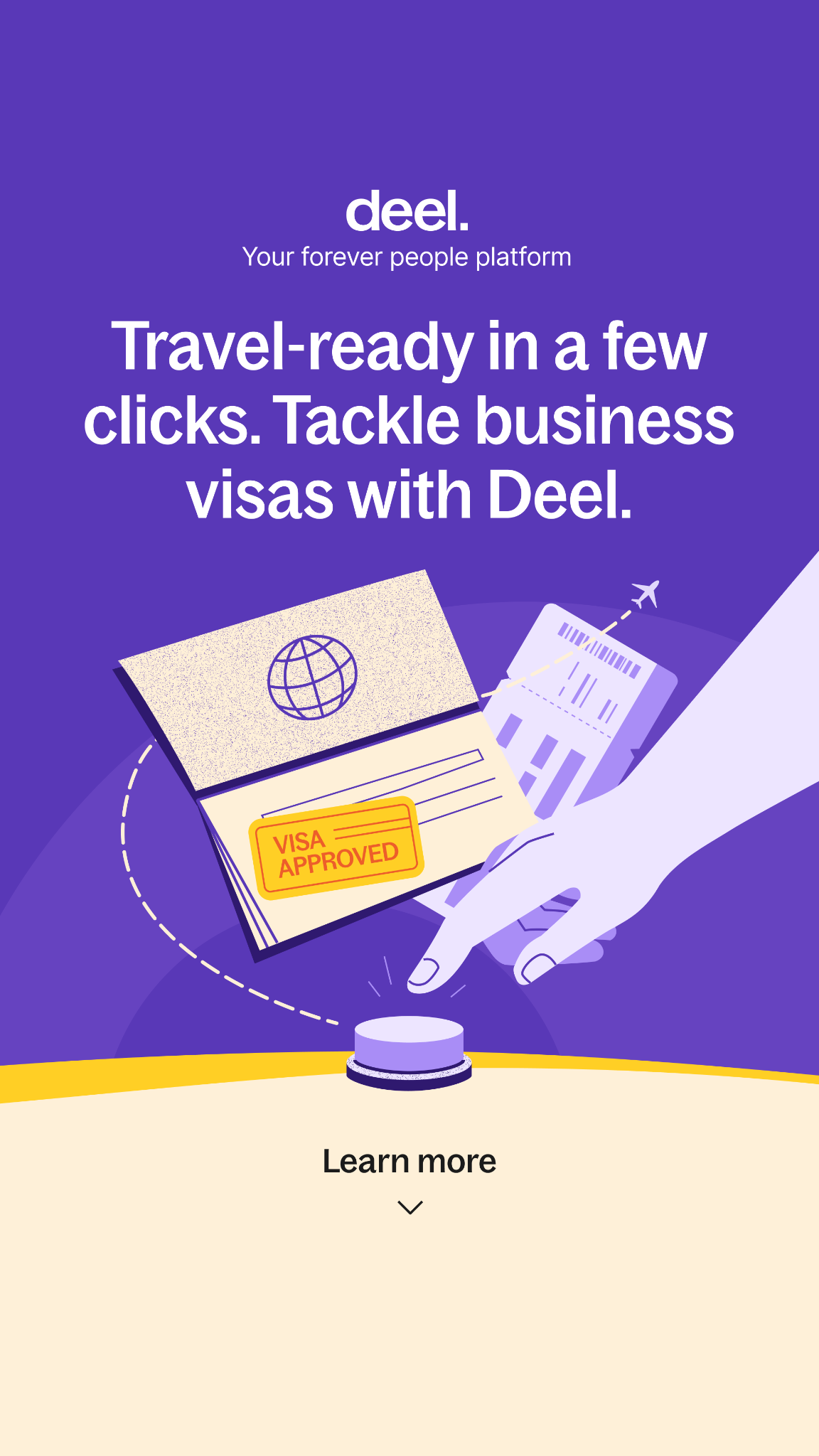 Deel Facebook ad from Apr 1, 2026