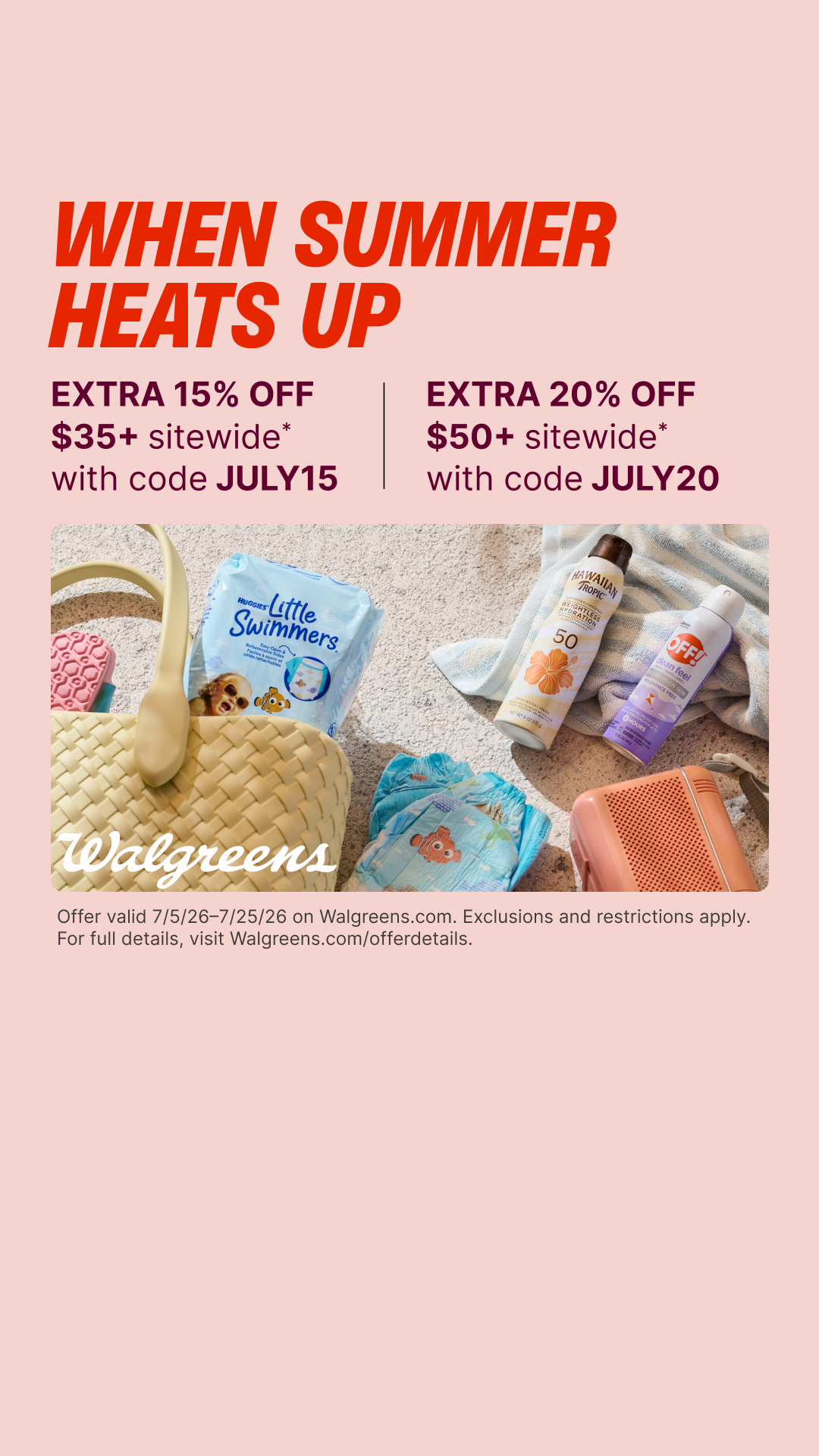 Walgreens Facebook ad