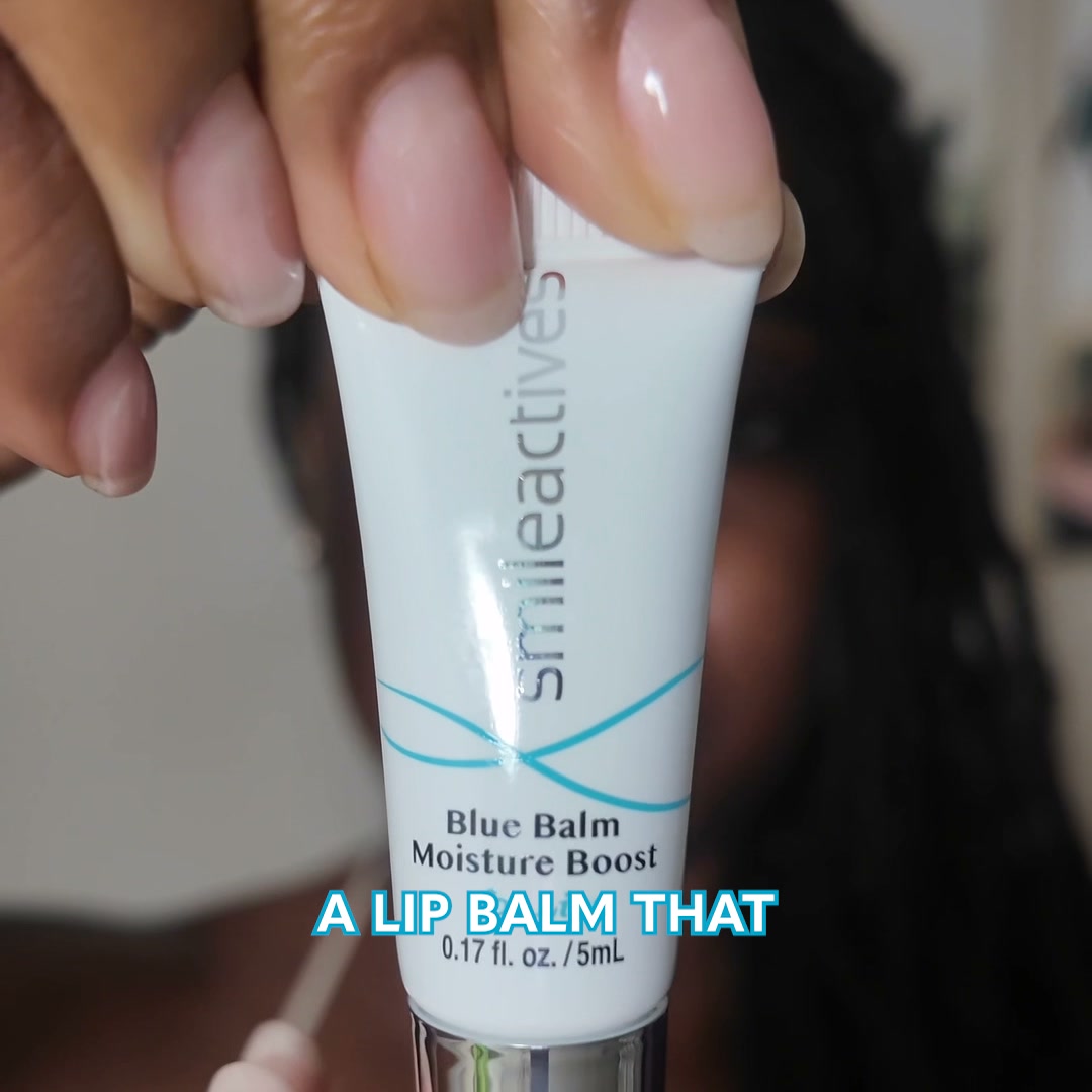 smileactives Facebook ad: Claim Your Free Blue Balm Today!