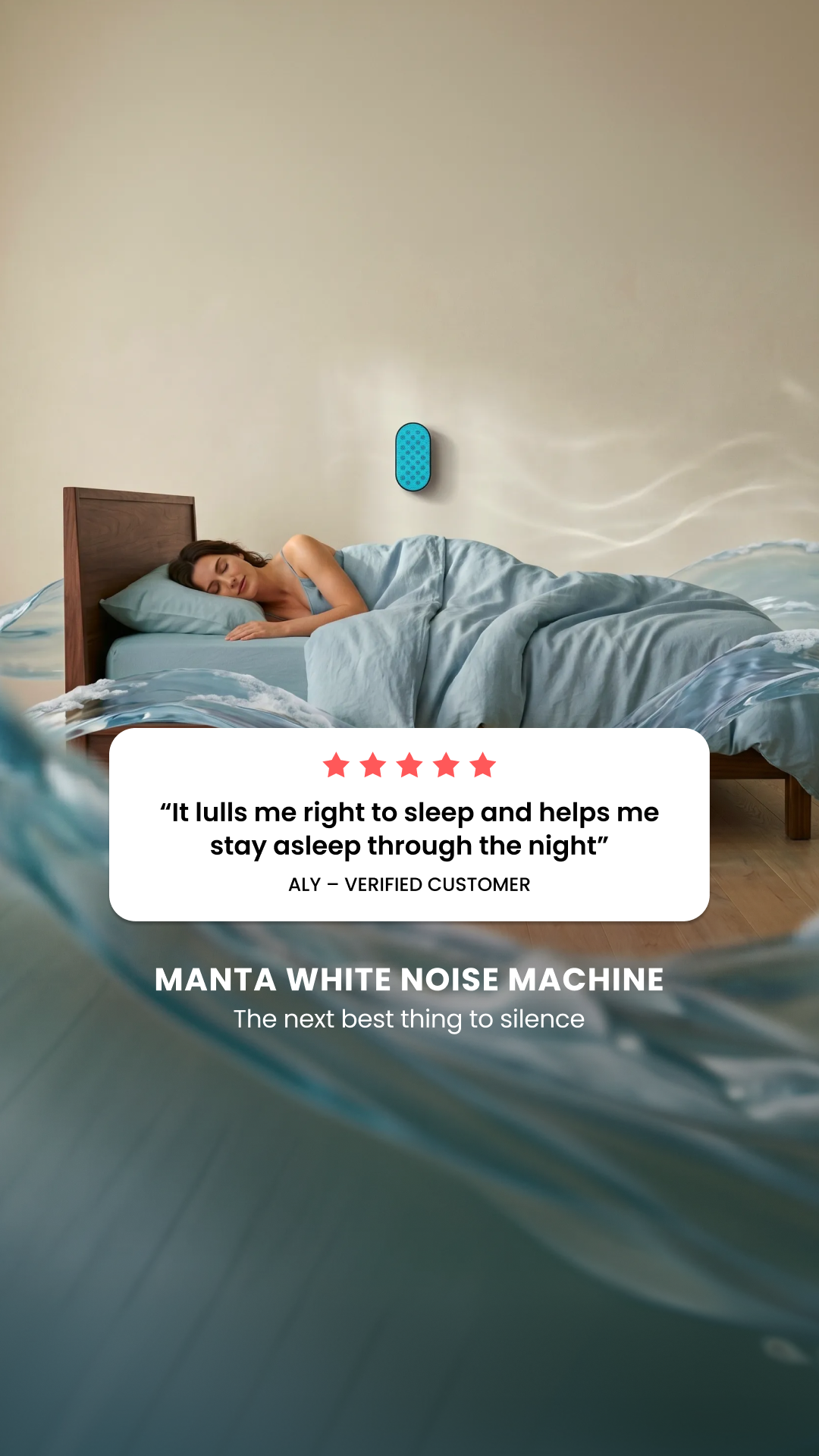 Manta Sleep Facebook ad