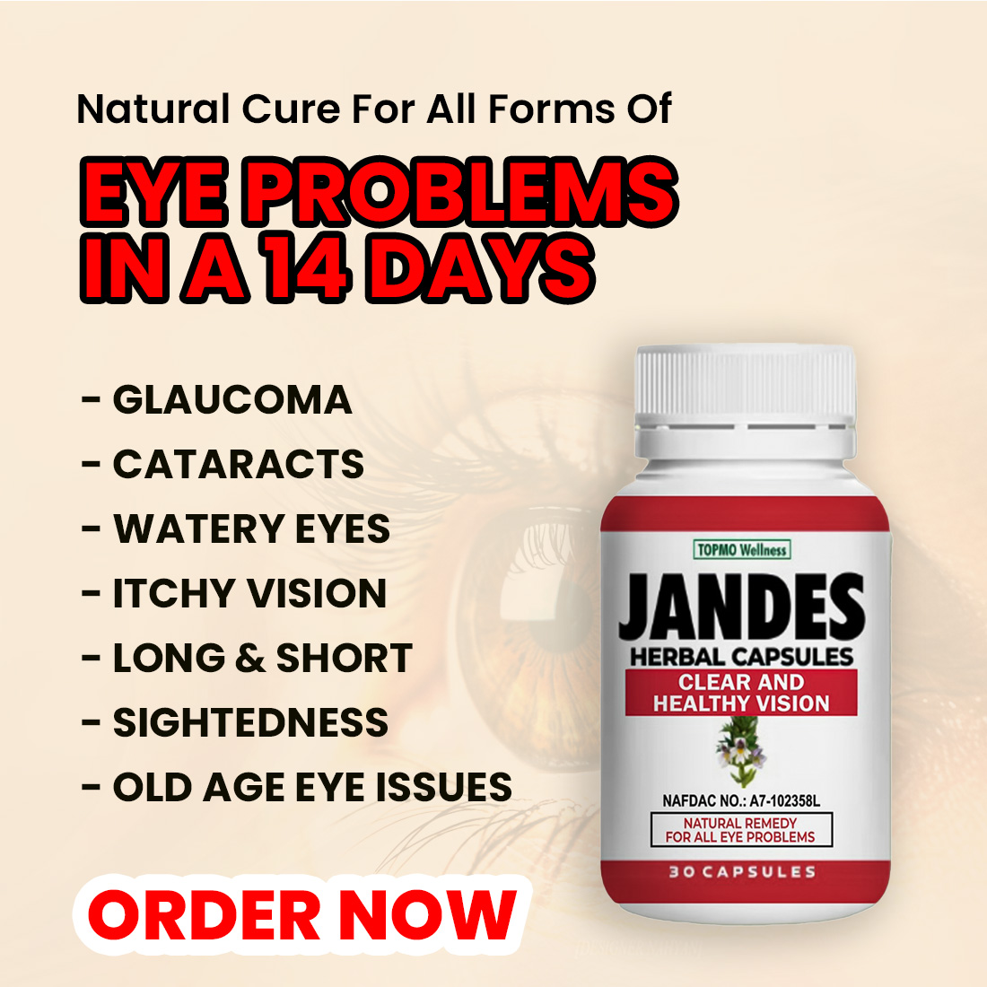 Herbal Solution Facebook ad: Thousands are already free from eye pain, cataracts…