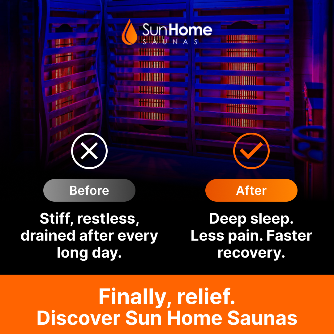 Sun Home Saunas Facebook ad