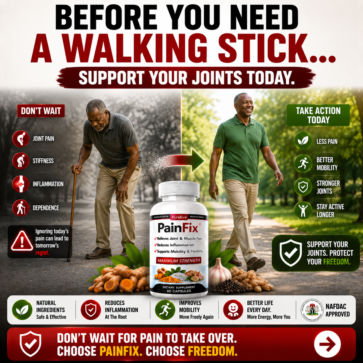 PainFix Facebook ad