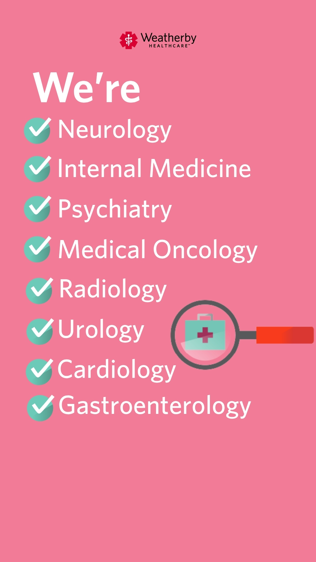 Weatherby Healthcare Facebook ad