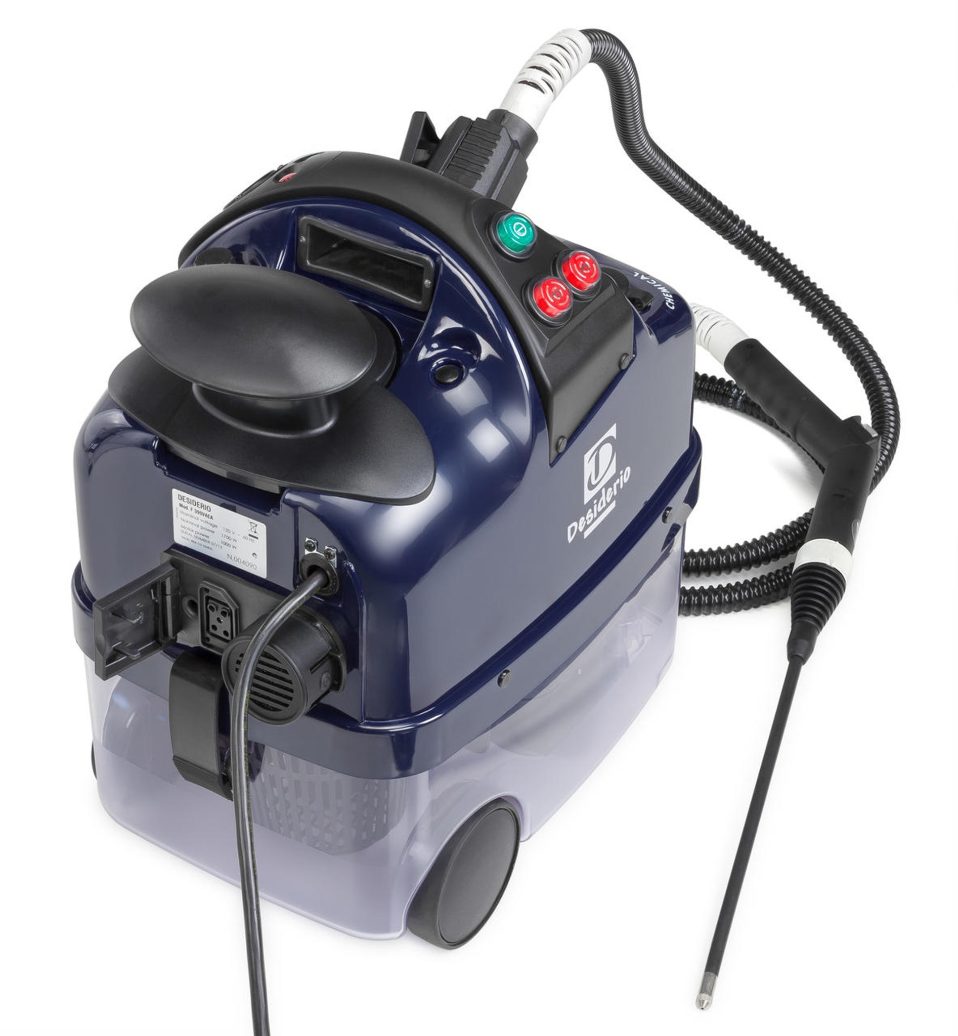 Vapor Clean Facebook ad: No over-wetting or chemicals