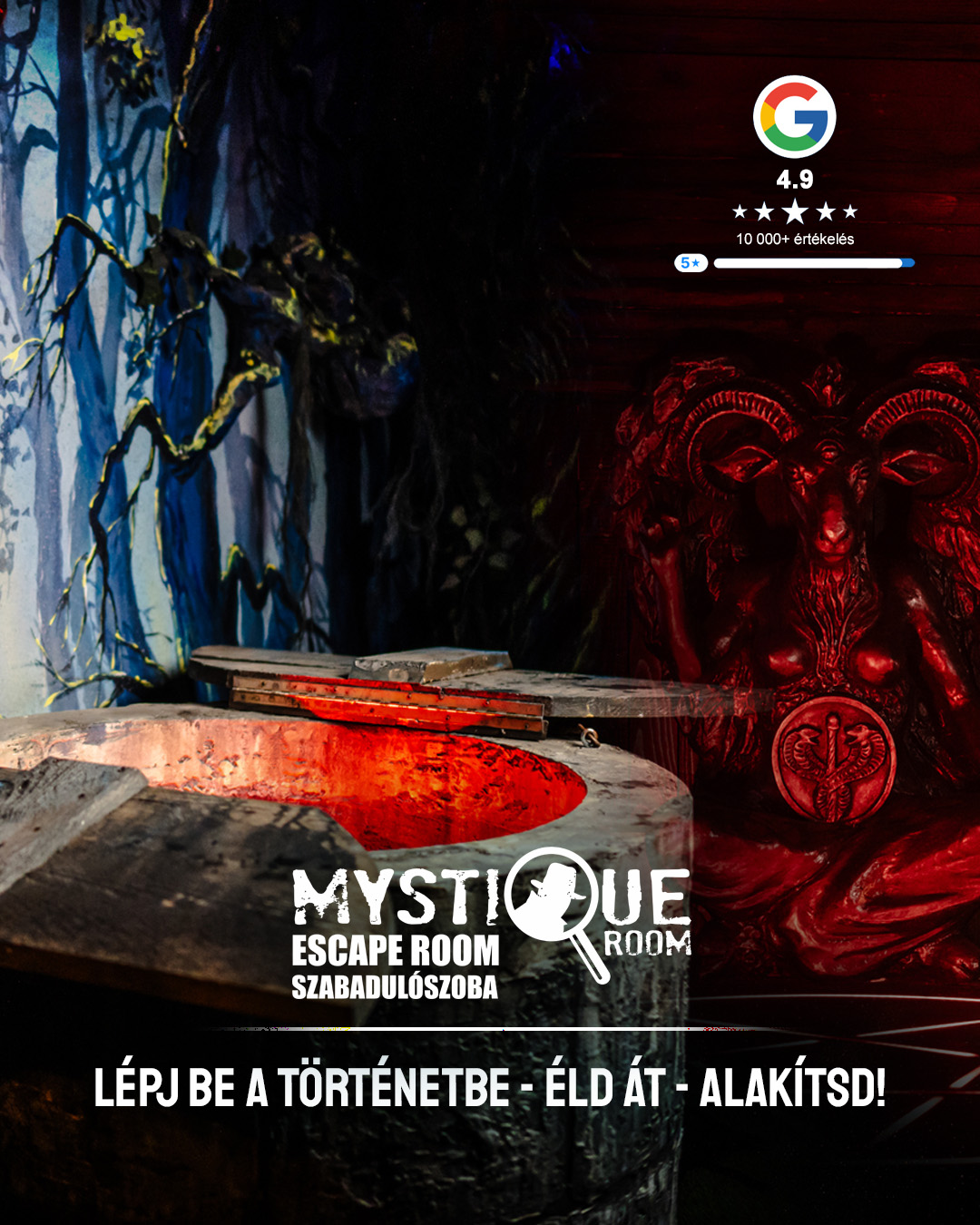 MystIQueRoom Facebook ad