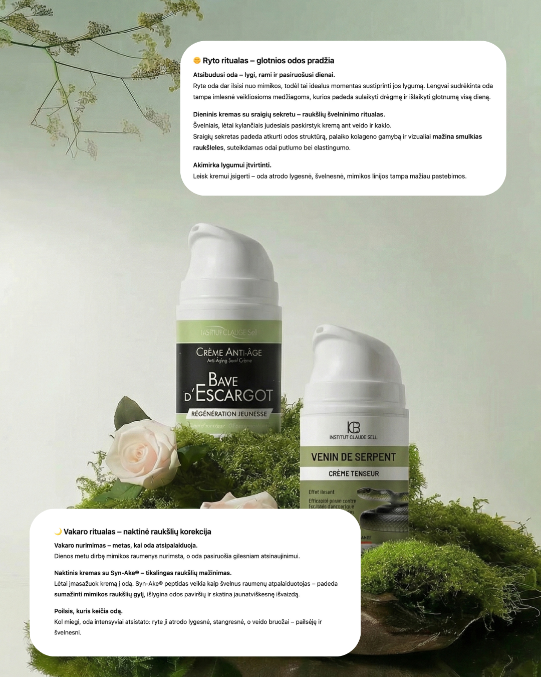 Harmony Plus Lietuva Facebook ad: Tinka visiems odos tipams!