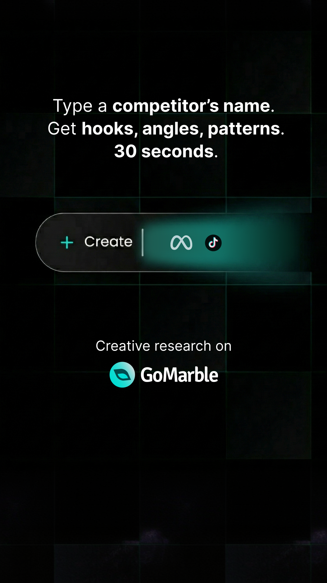 GoMarble.AI Facebook ad