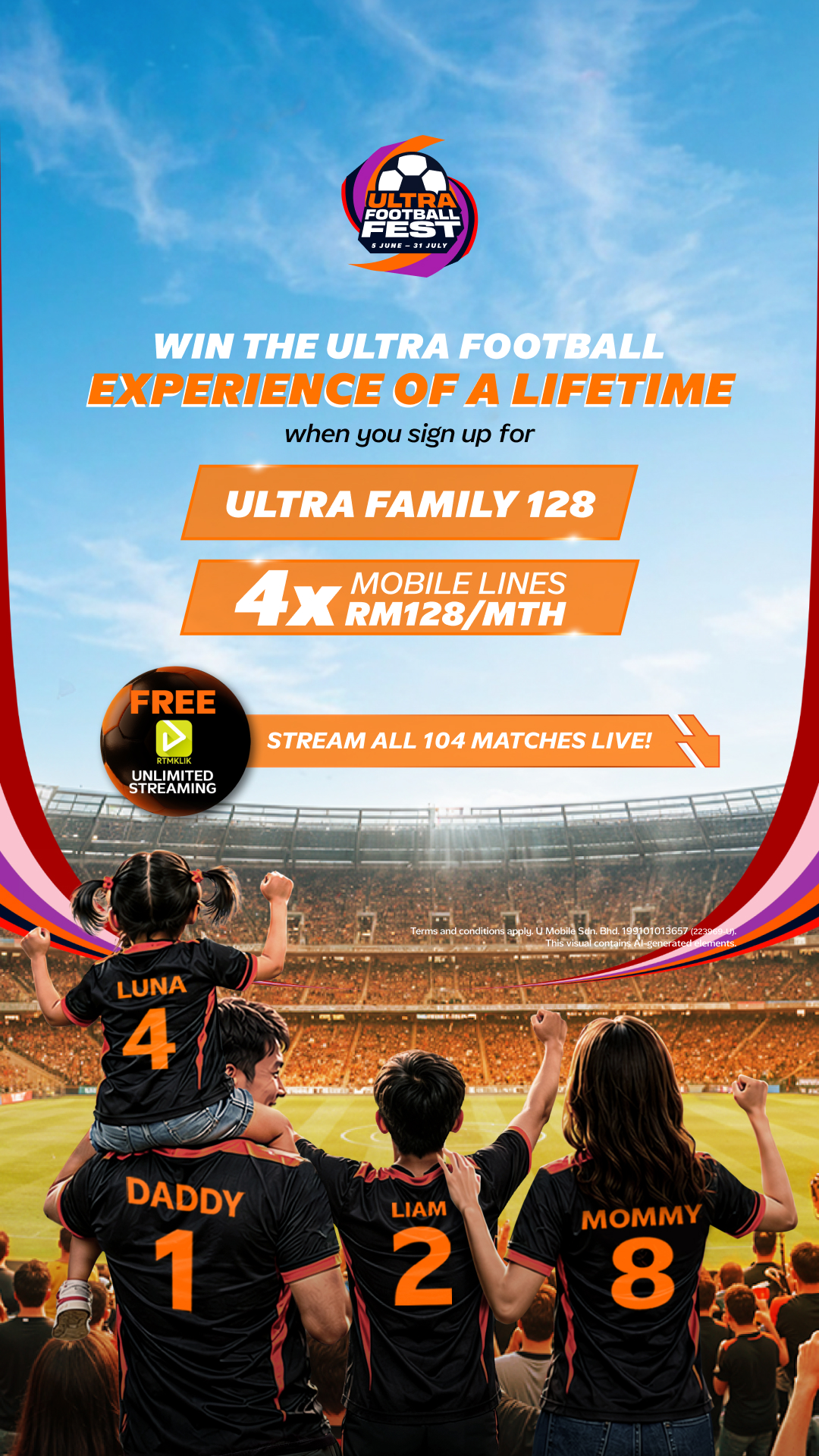 U Mobile Facebook ad