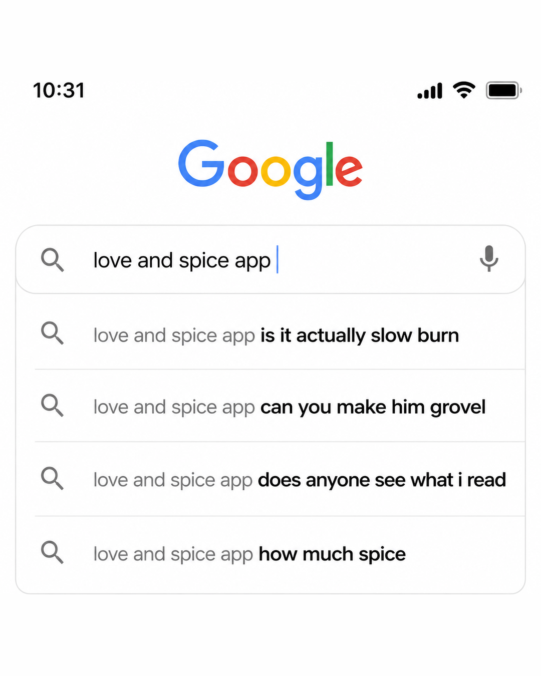 Love & Spice Facebook ad