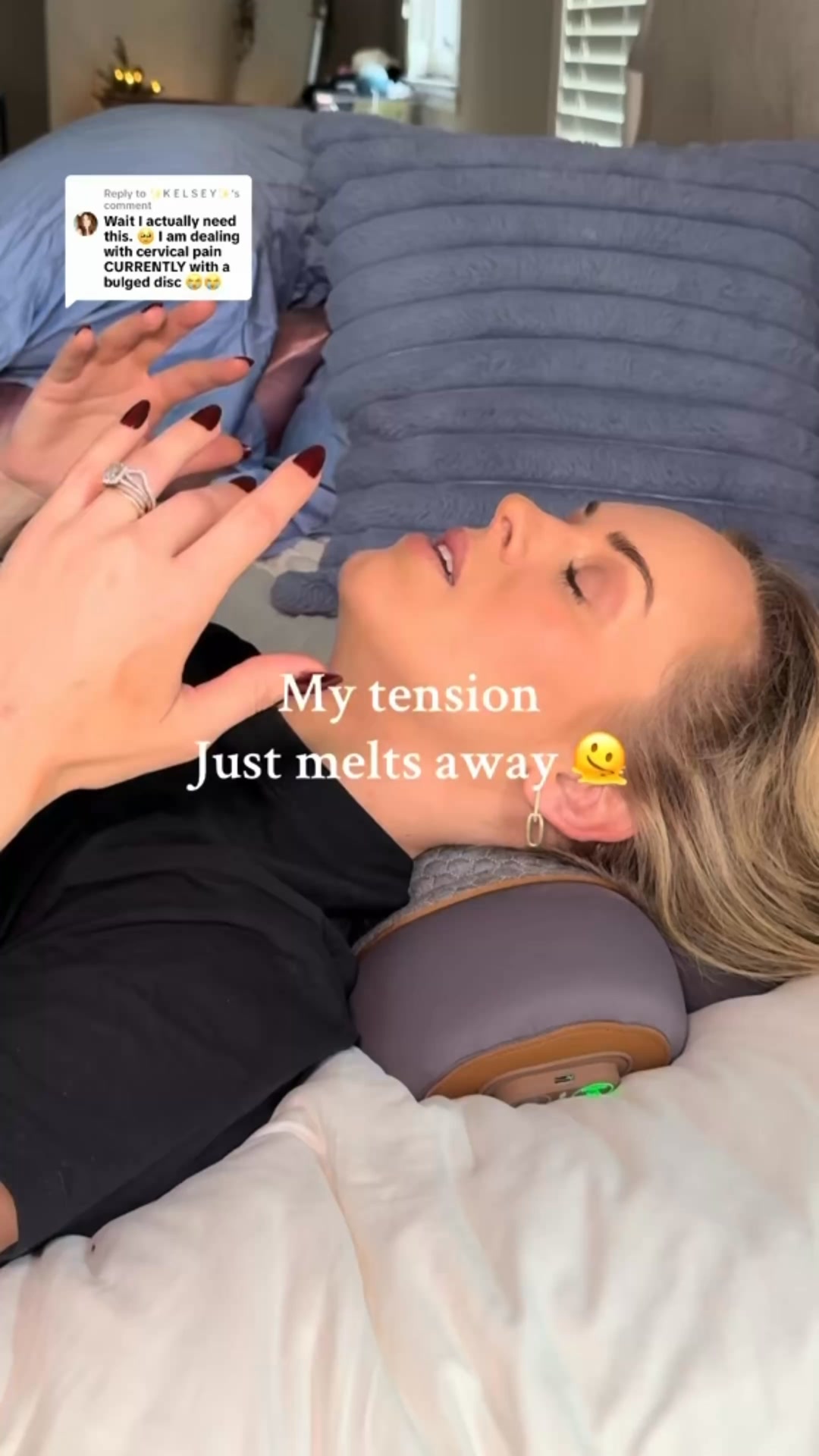 CALLIXE Facebook ad: 15 minute neck pain relief