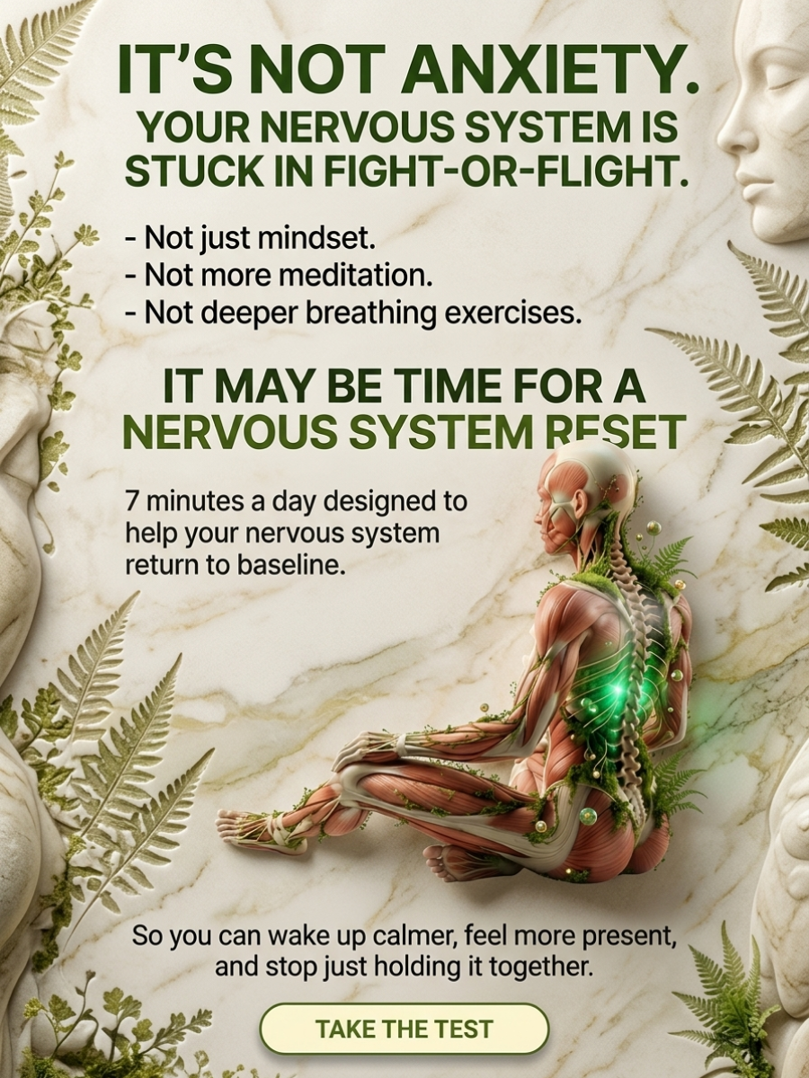 Ultiself Self-Improvement Facebook ad: Always On Edge? Here's Your Reset.