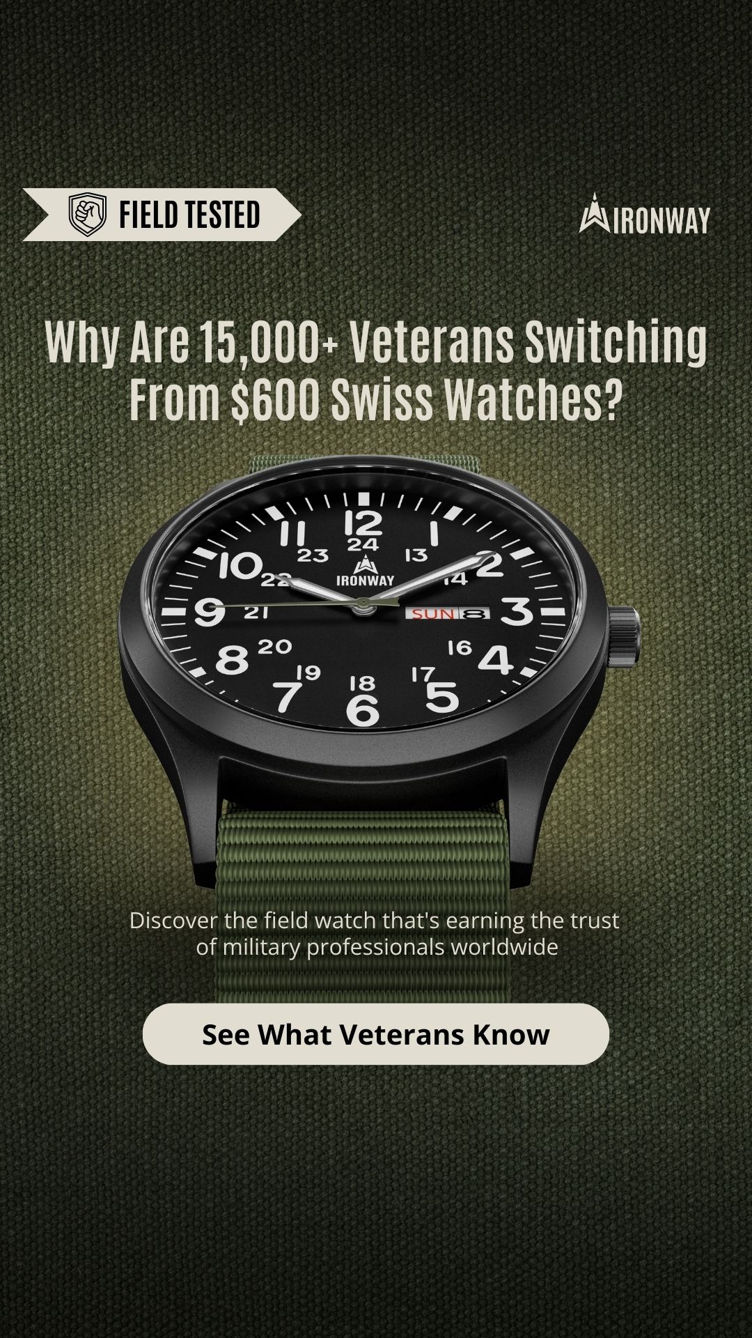 The Veteran Community Facebook ad