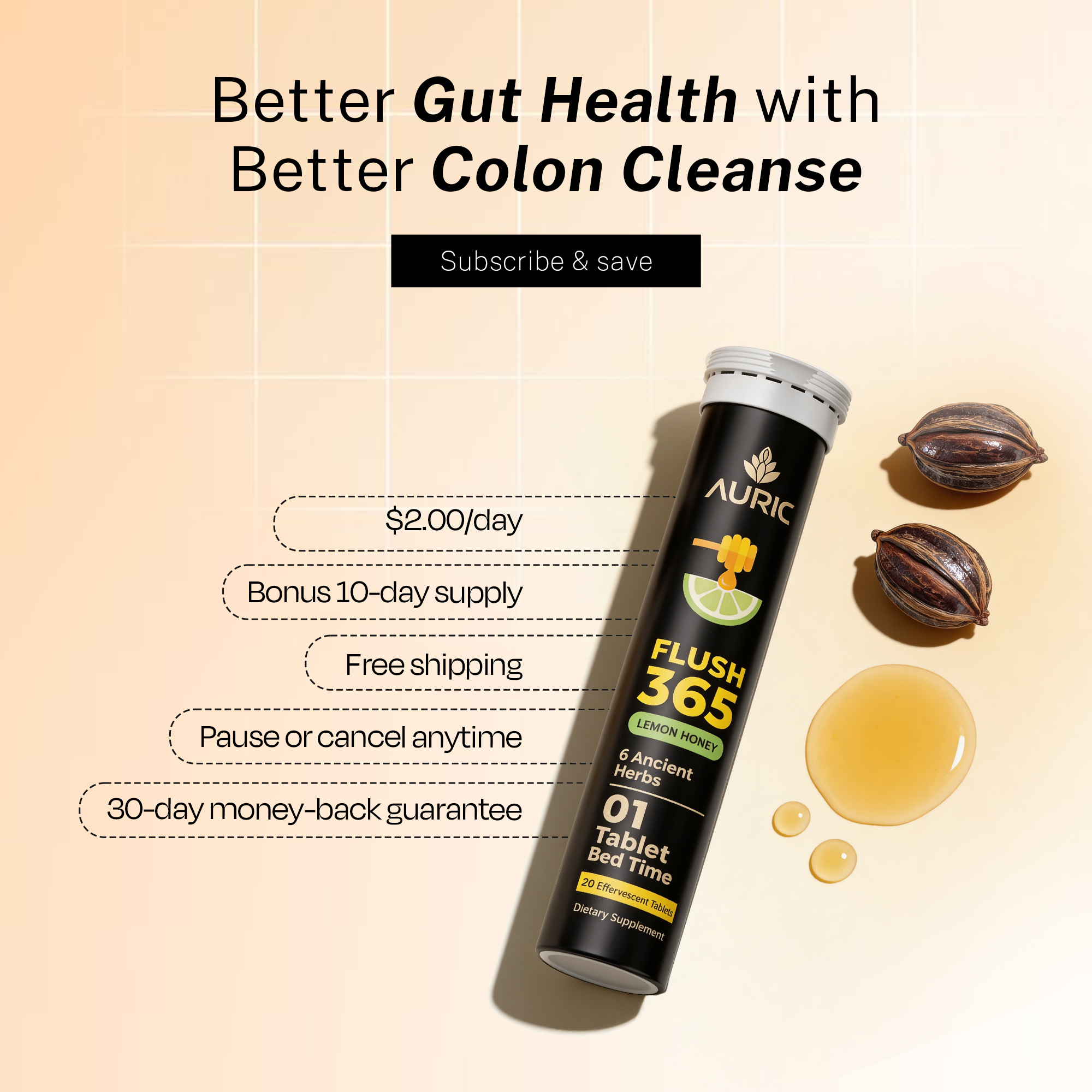 Auric Facebook ad