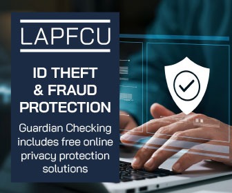 Los Angeles Police Federal Credit Union Facebook ad: Safeguard Your Privacy