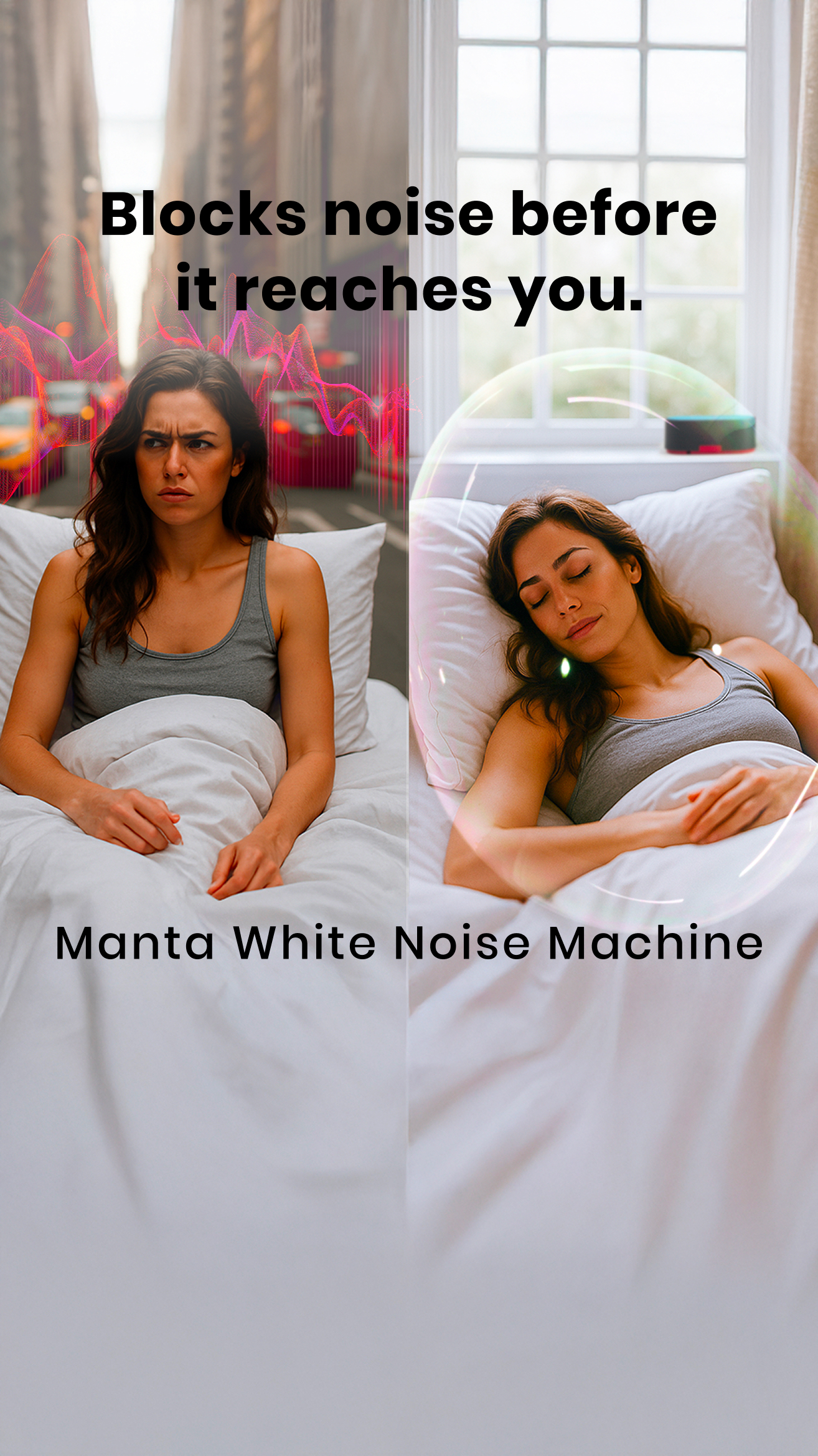Manta Sleep Facebook ad