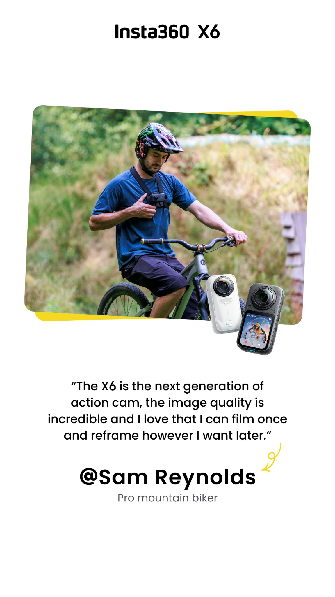 Insta360USA Facebook ad: Meet Insta360 X6: The 3-in-1 Camera