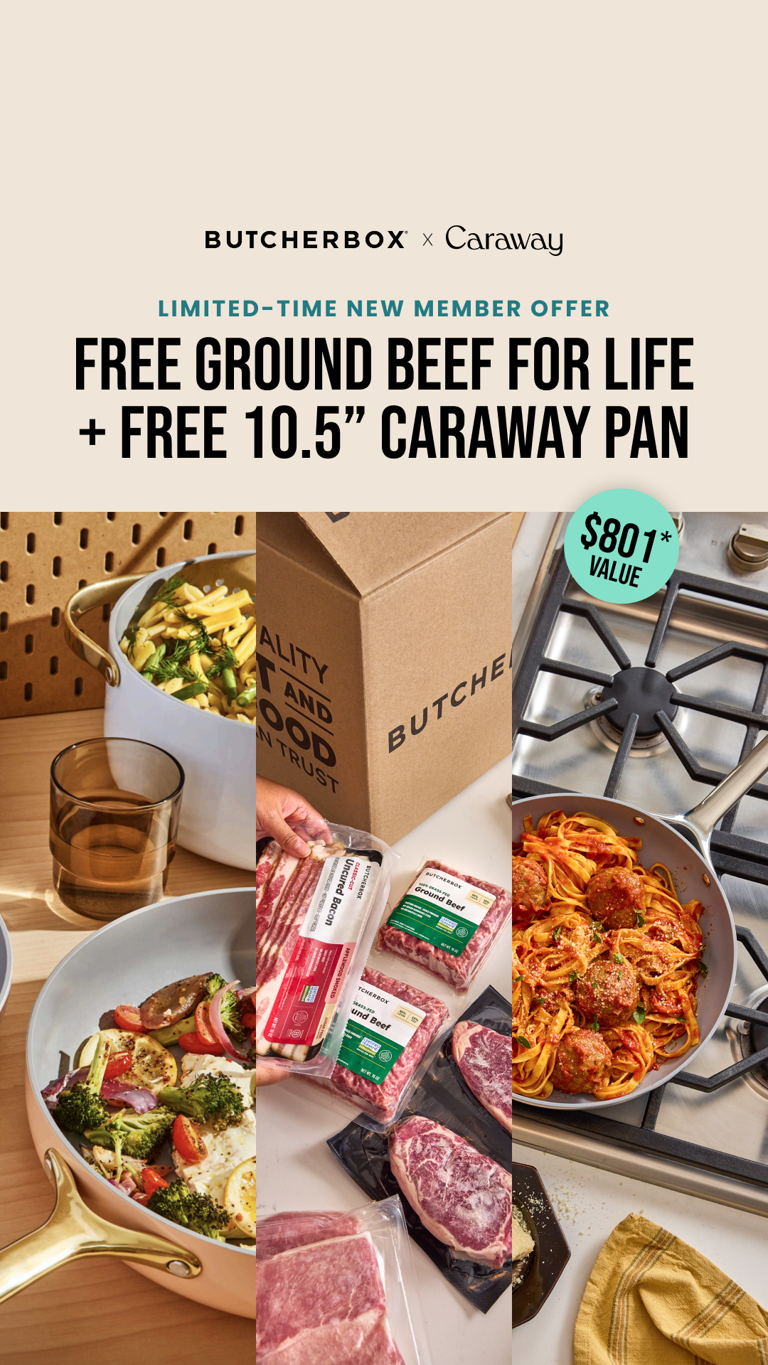 ButcherBox Facebook ad